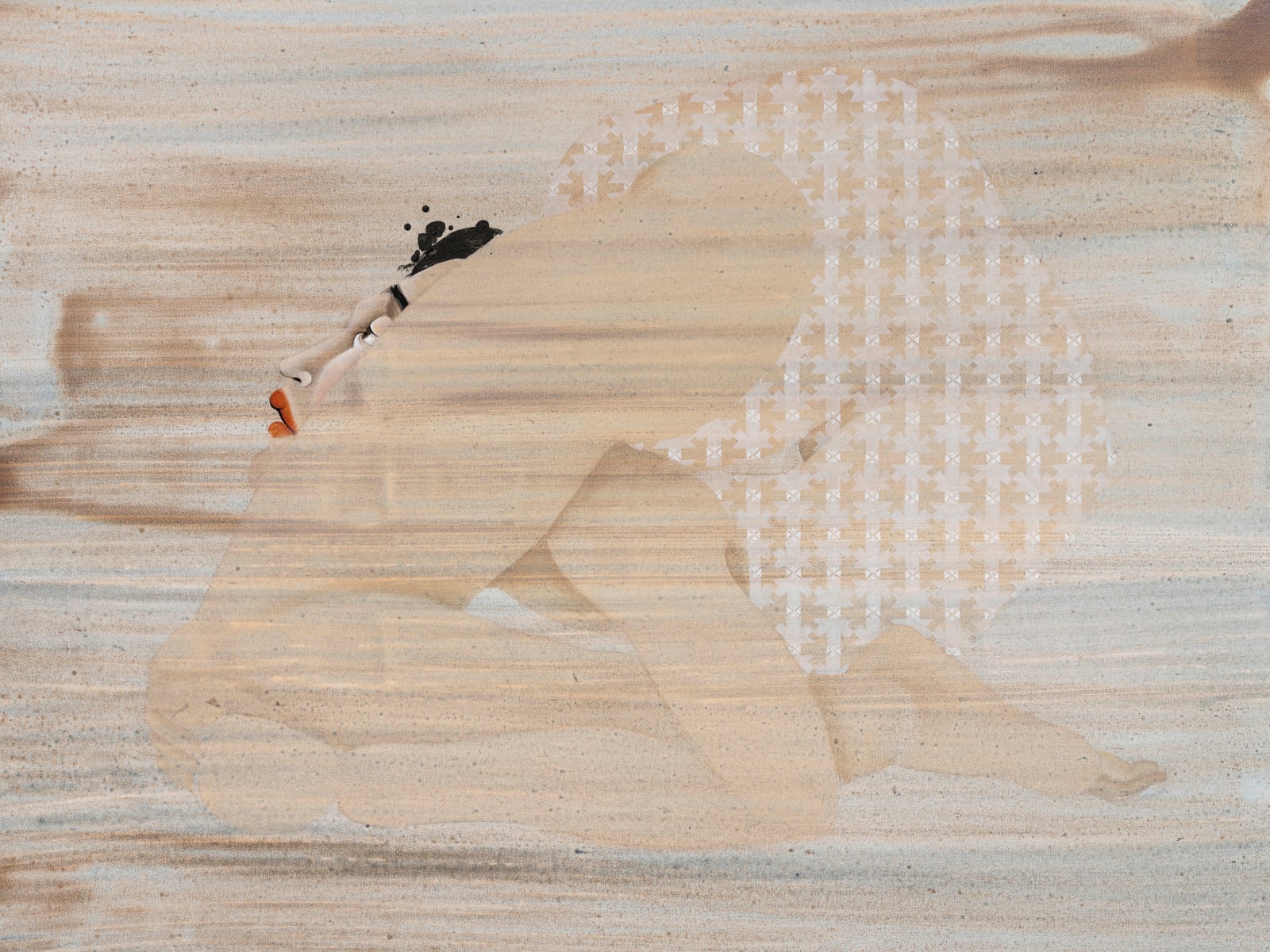 Hayv Kahraman, Back Bend 1, 2020