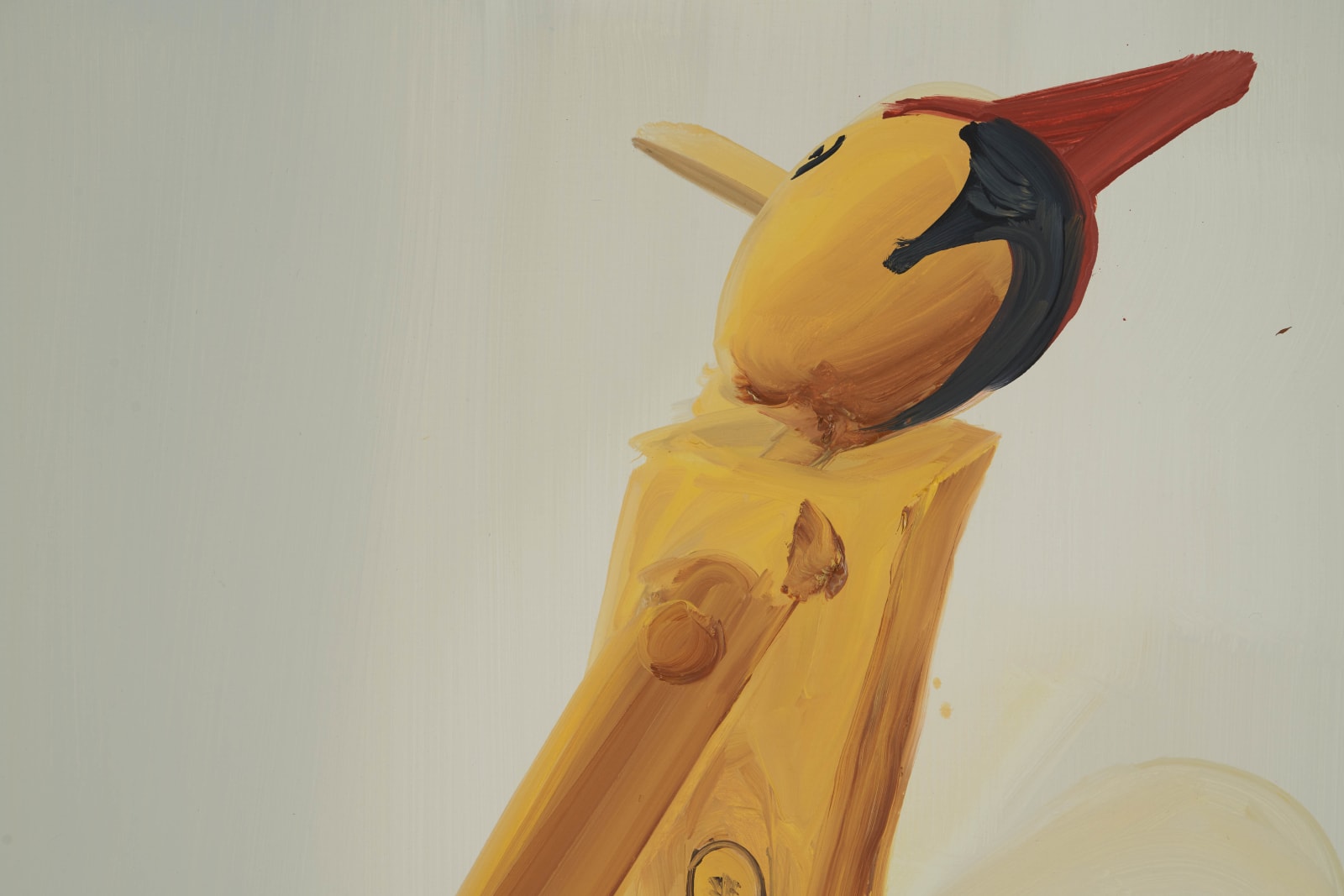 Tala Madani, Pinocchio Plank, 2021