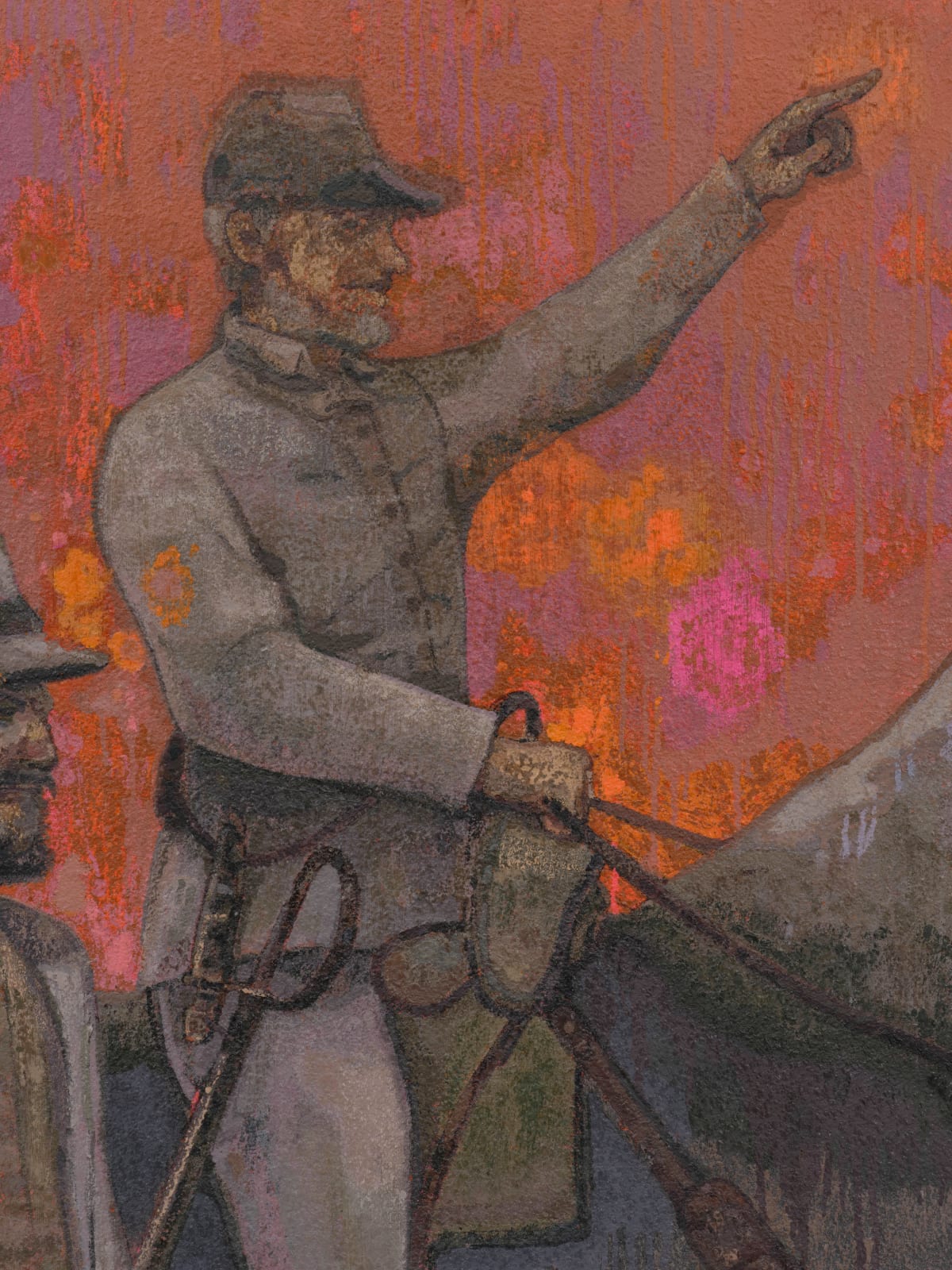 Sedrick Chisom, The Visibly Diseased Were, as always, in Open Relationships with Catastrophe, and they could only observe from Lower Cloisters as their Capitol Citadel was Engulfed by Liquid Fire, 2024