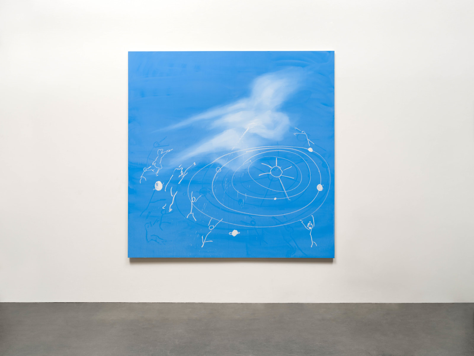 Tala Madani, Cloud Mommy (Orbits), 2022