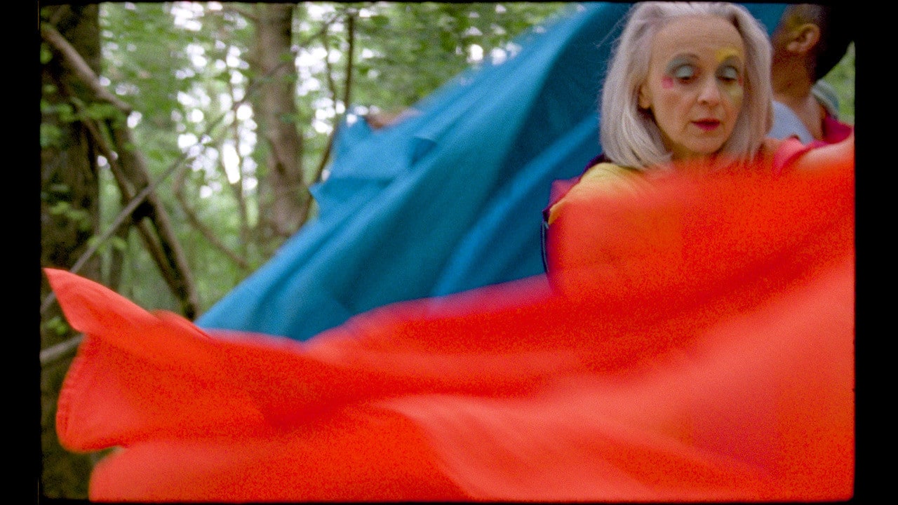 Ulla von Brandenburg, Blaue und gelbe Schatten, 2020