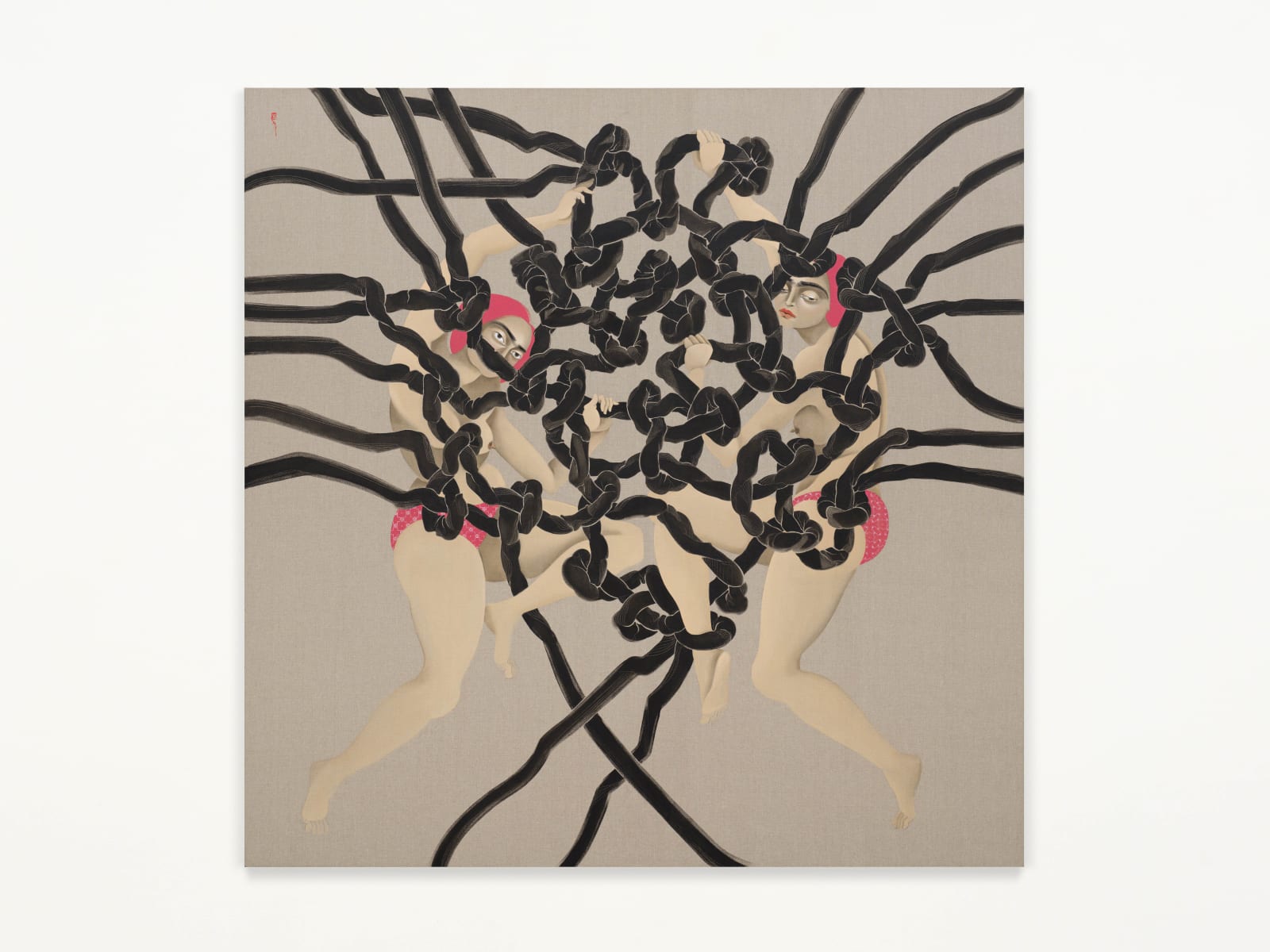 Hayv Kahraman, Entanglements no.1, 2021