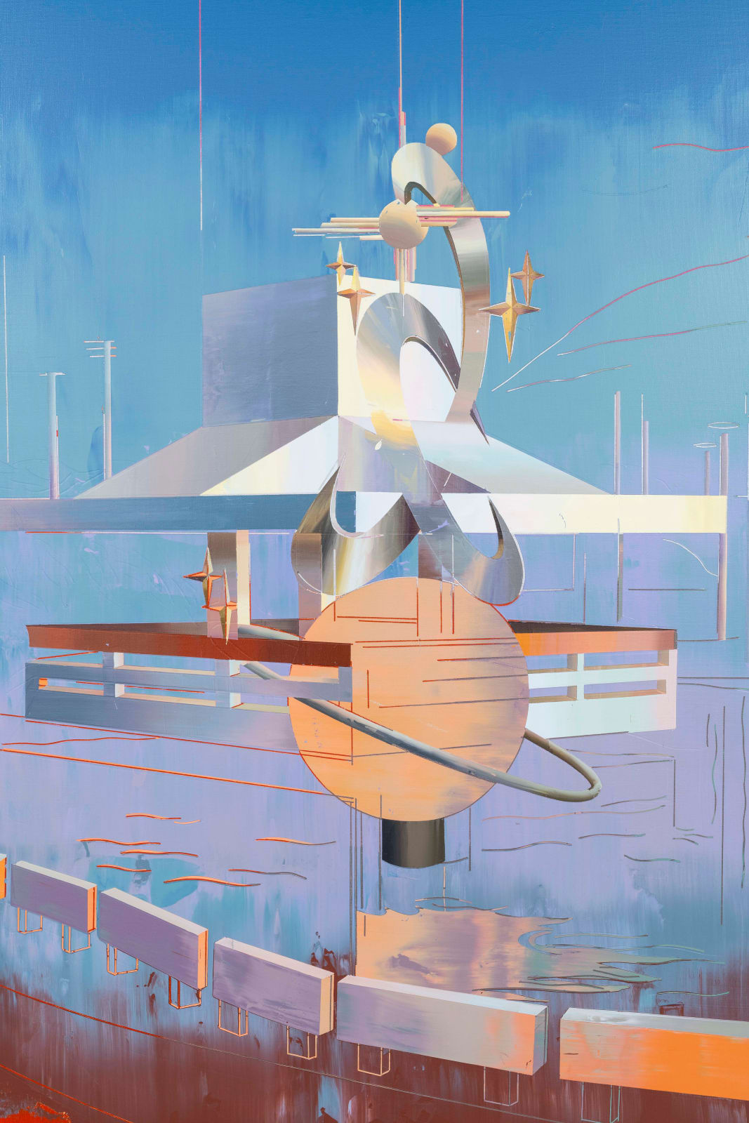 Cui Jie, The Lakeside Pavilion, 2019