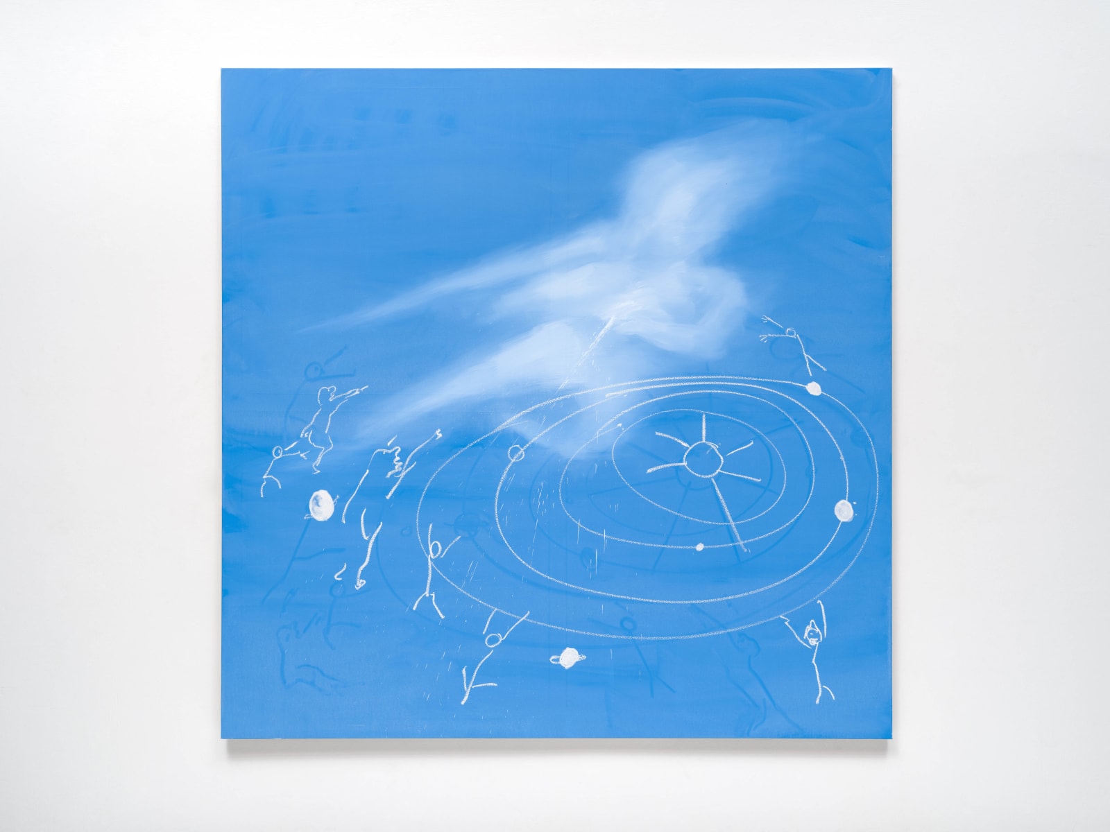 Tala Madani, Cloud Mommy (Orbits), 2022