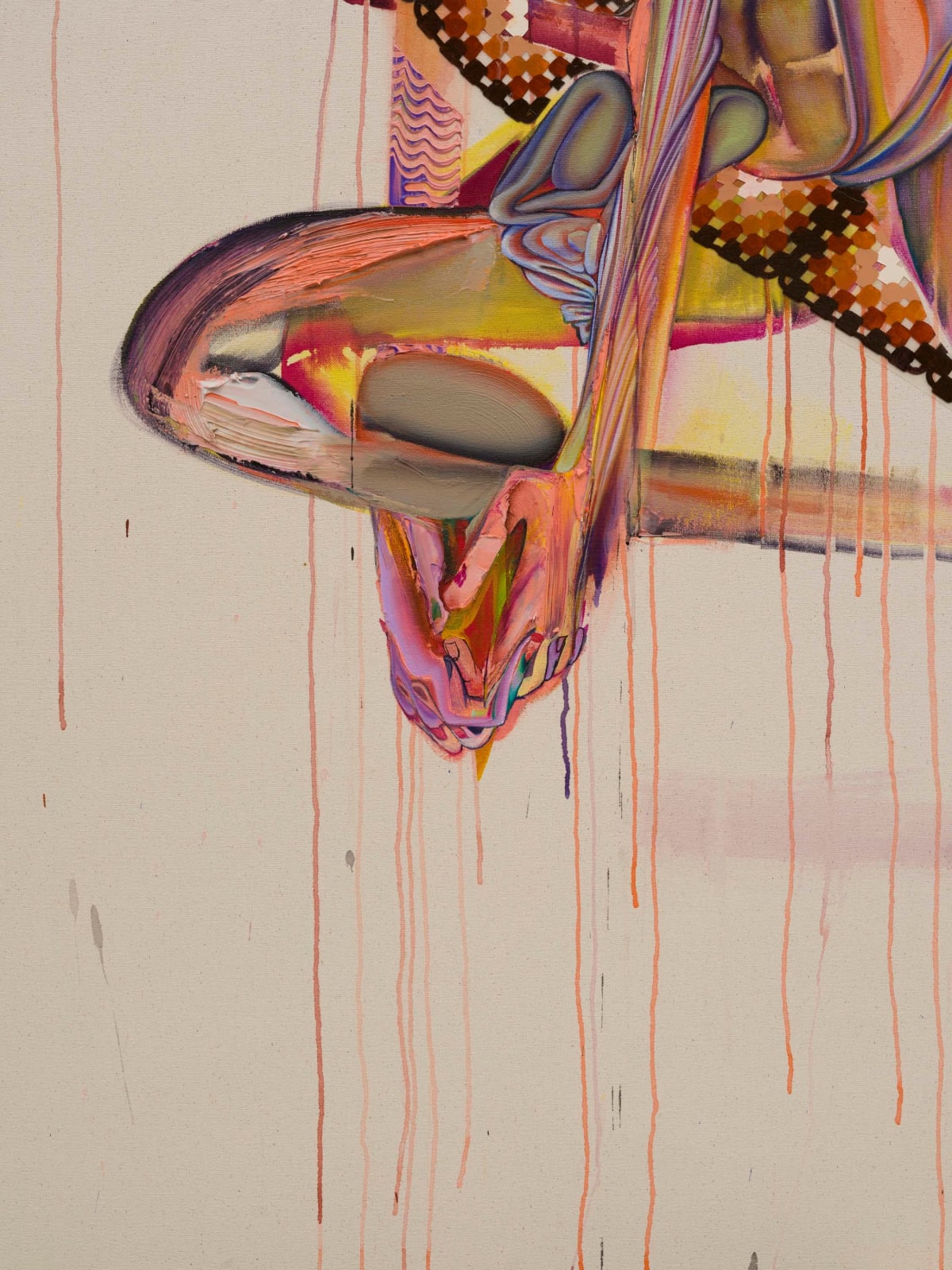 Christina Quarles, (Stretch Lil' Cat) Try N' Wake Up, 2024