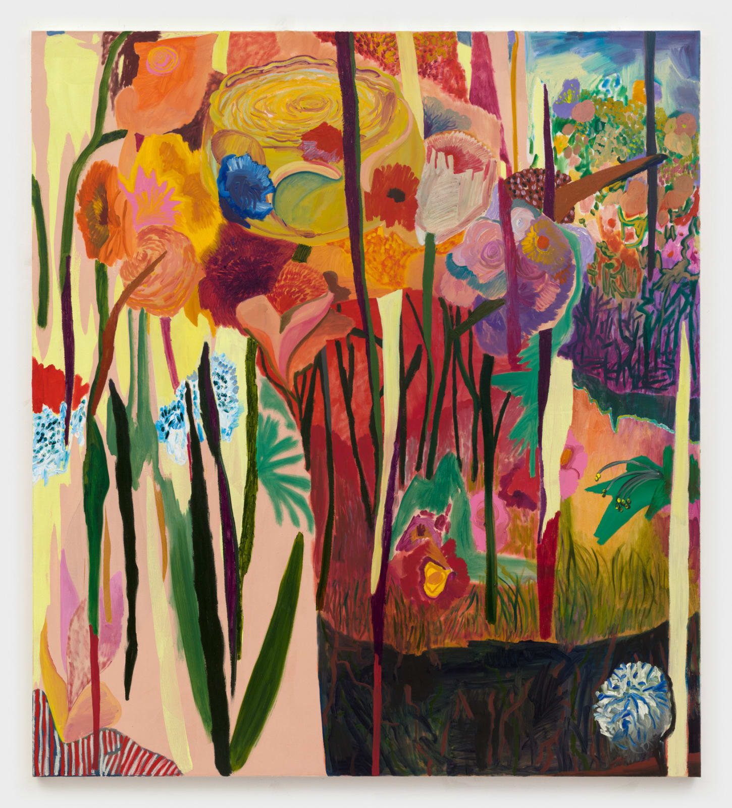 Shara Hughes, Ungroomed Garden, 2019