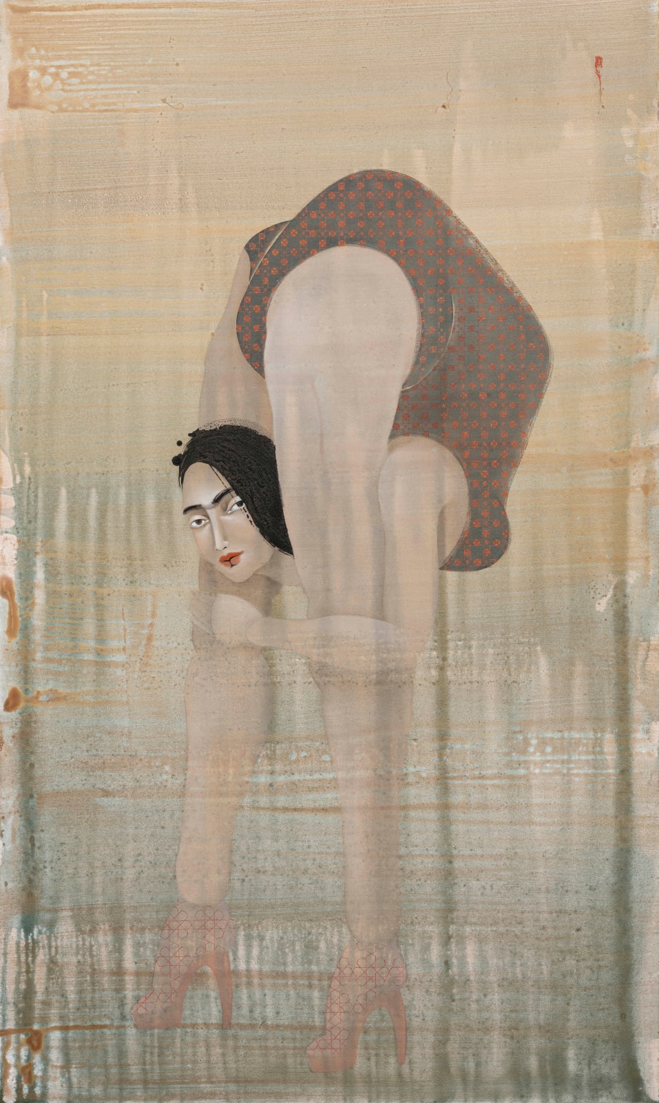 Hayv Kahraman, Back Fold, 2020