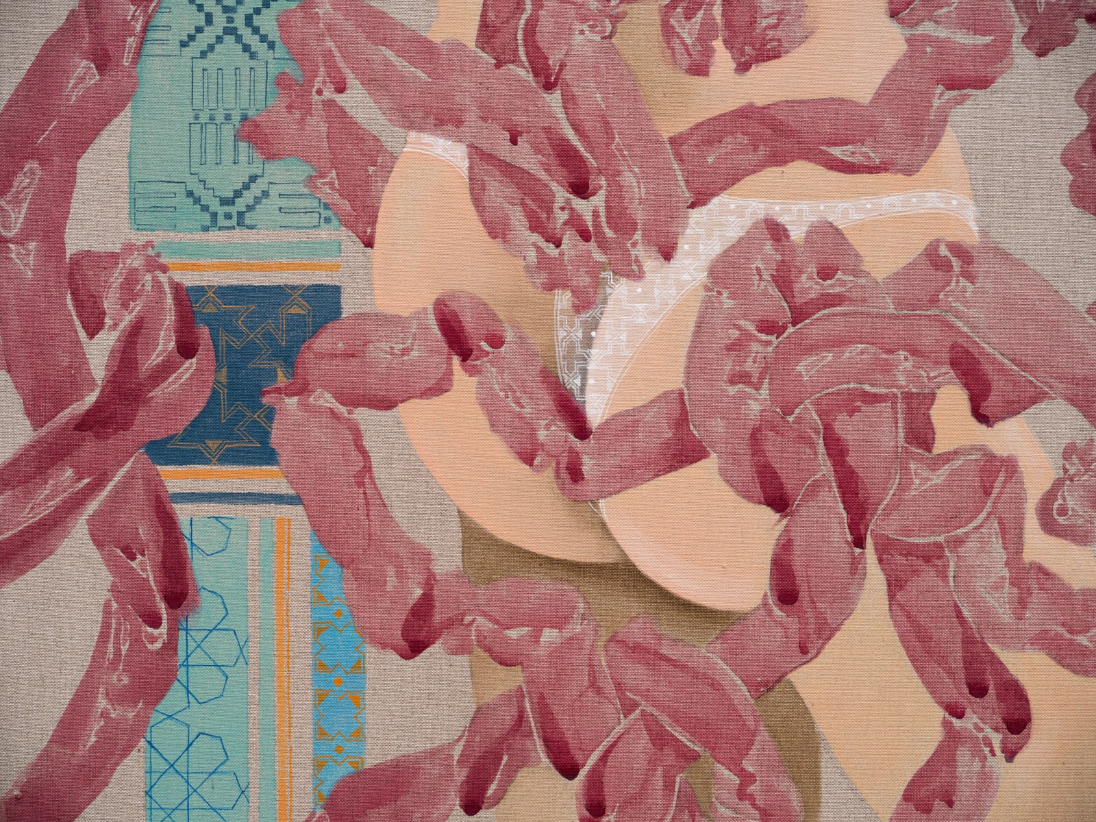 Hayv Kahraman, Torshi vine, 2022