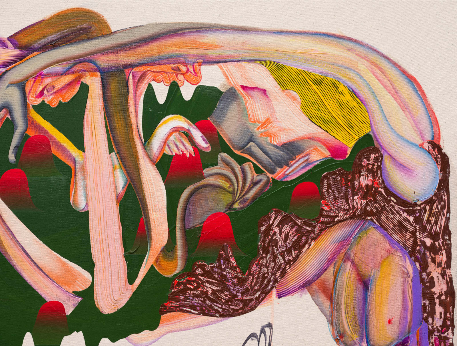 Christina Quarles, Yew Don' Wanna Pick From My Apple Tree, 2021