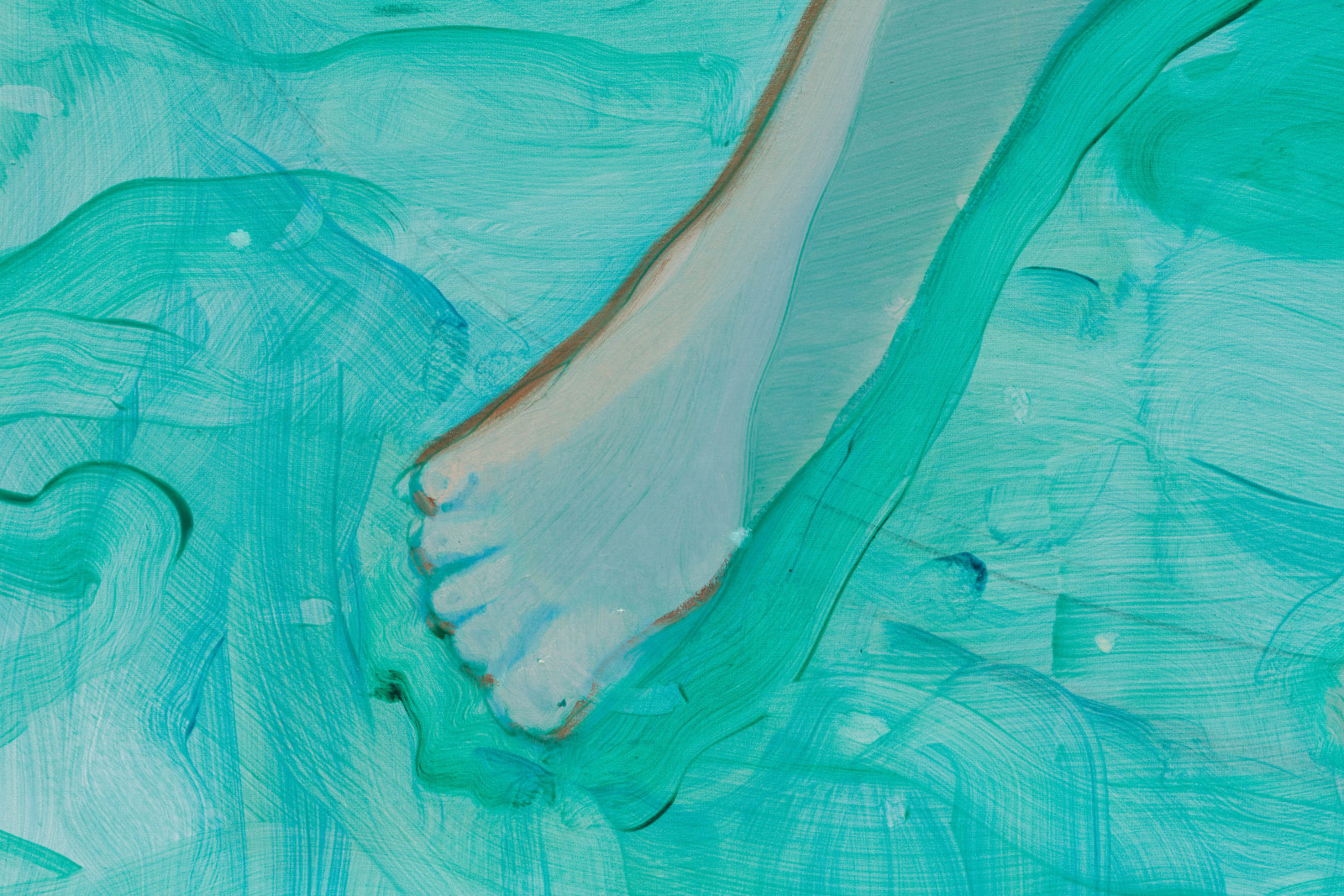 Sofia Mitsola, Aquamarina, Caryatids, Opalescent Skies, 2021
