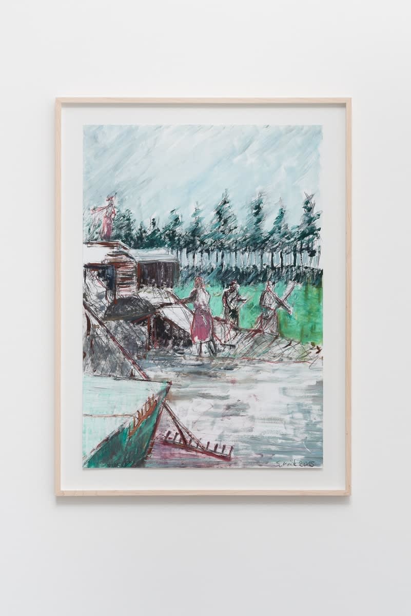 Sabine Moritz, Arbeit IV (Work IV), 2015