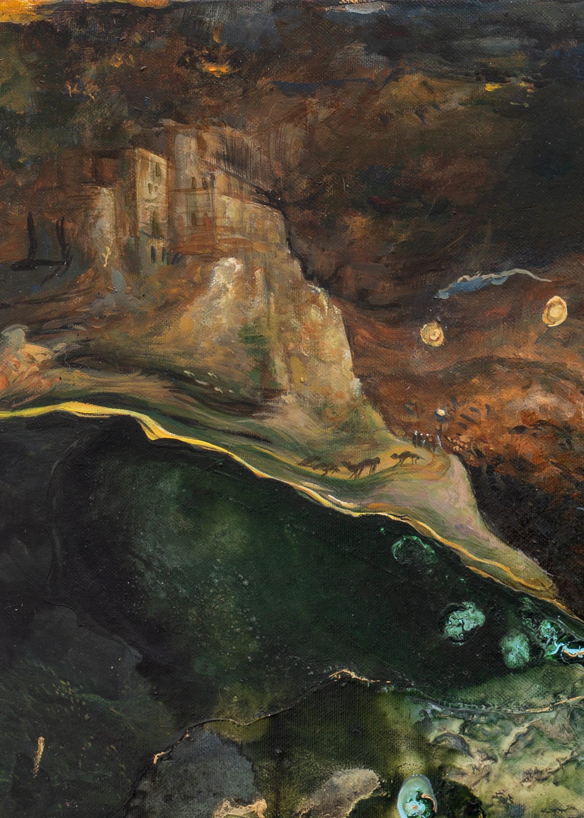 Rachel Rose, A mountainous landscape, 2022