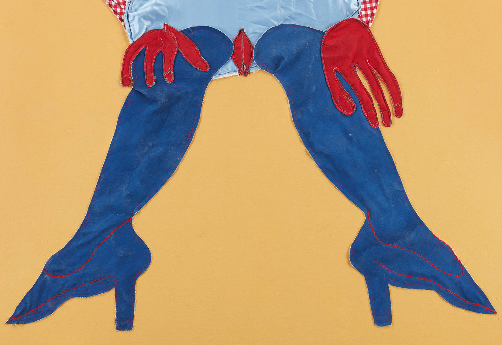 Tschabalala Self, Pump, 2019