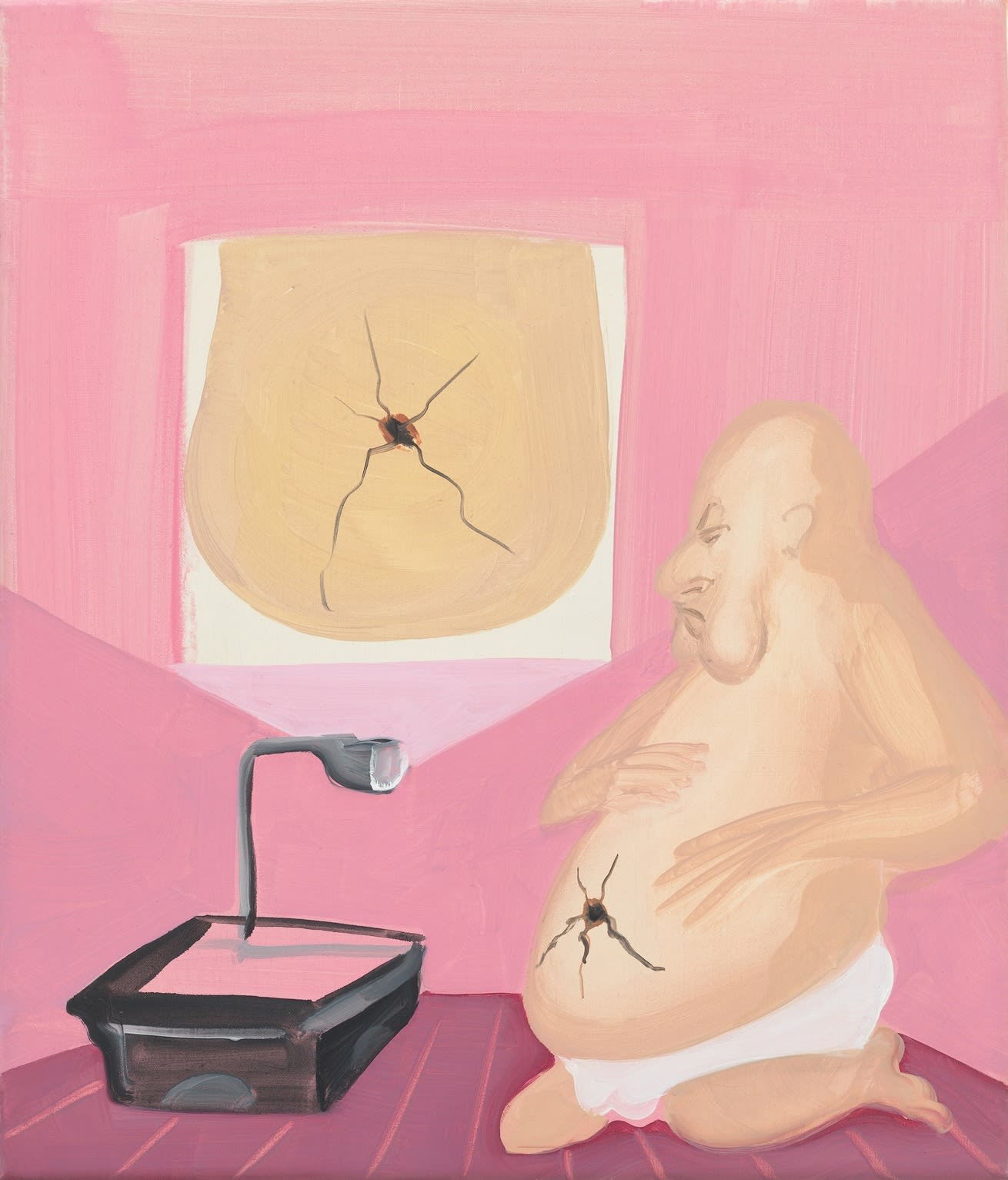 Tala Madani, Projector, 2011