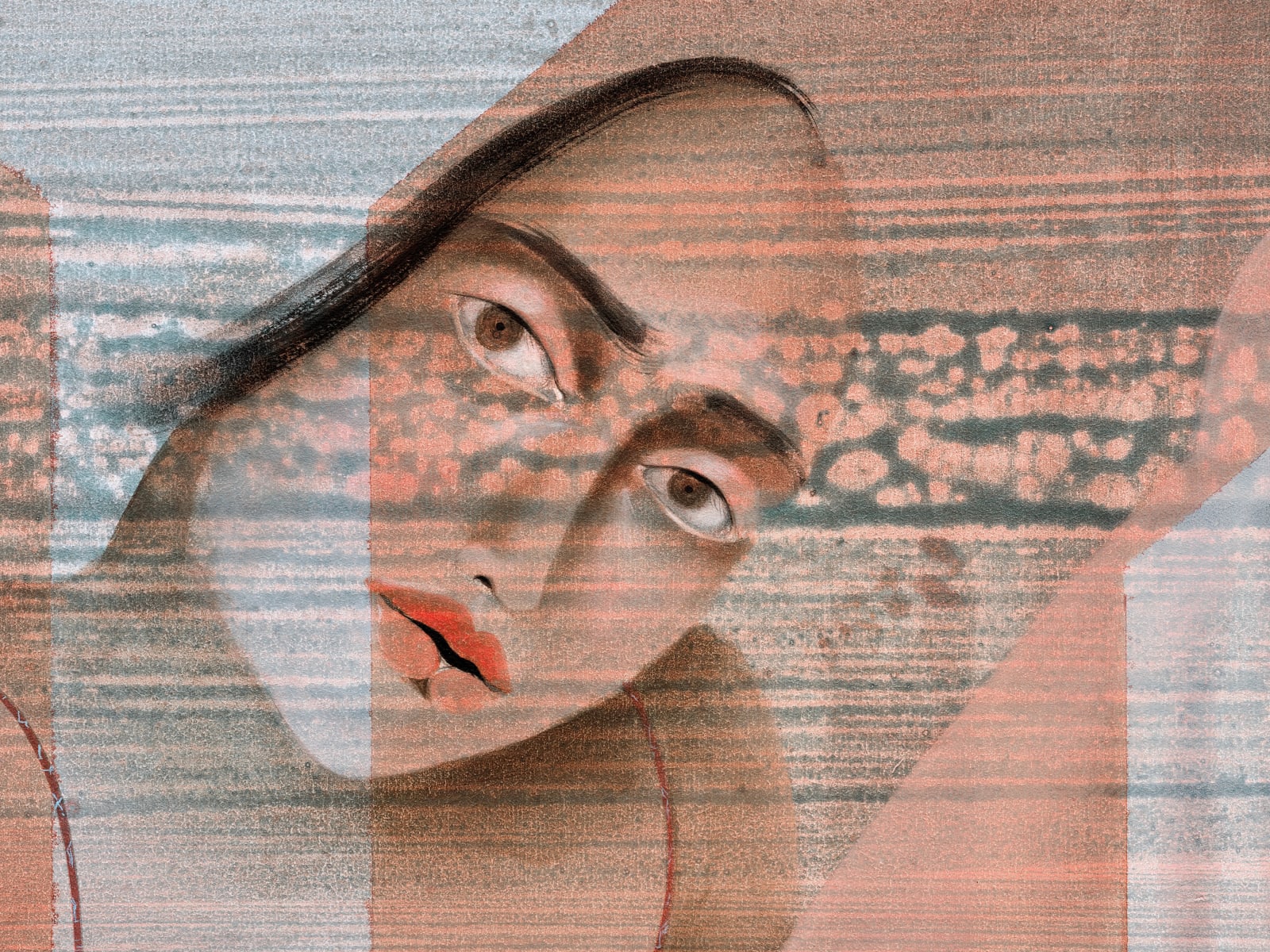 Hayv Kahraman, Red AntiBody, 2020