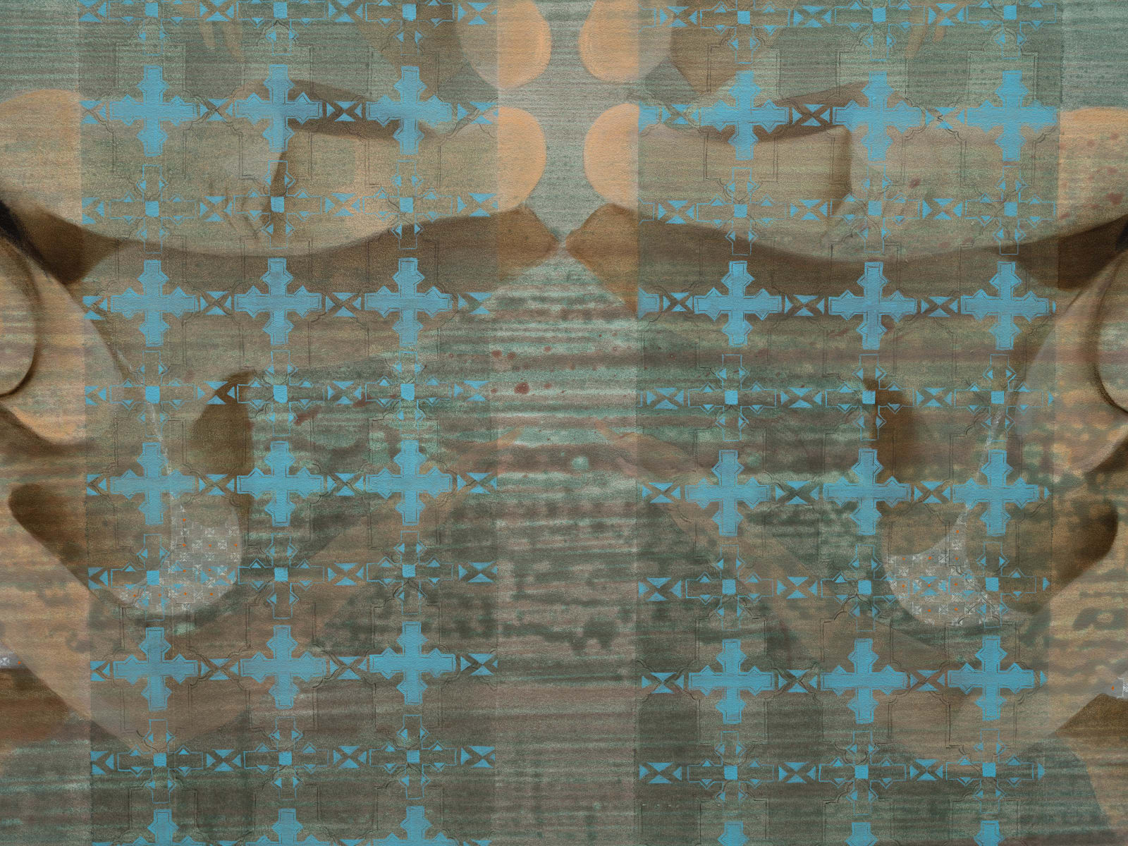 Hayv Kahraman, Draped by Antibody, 2021