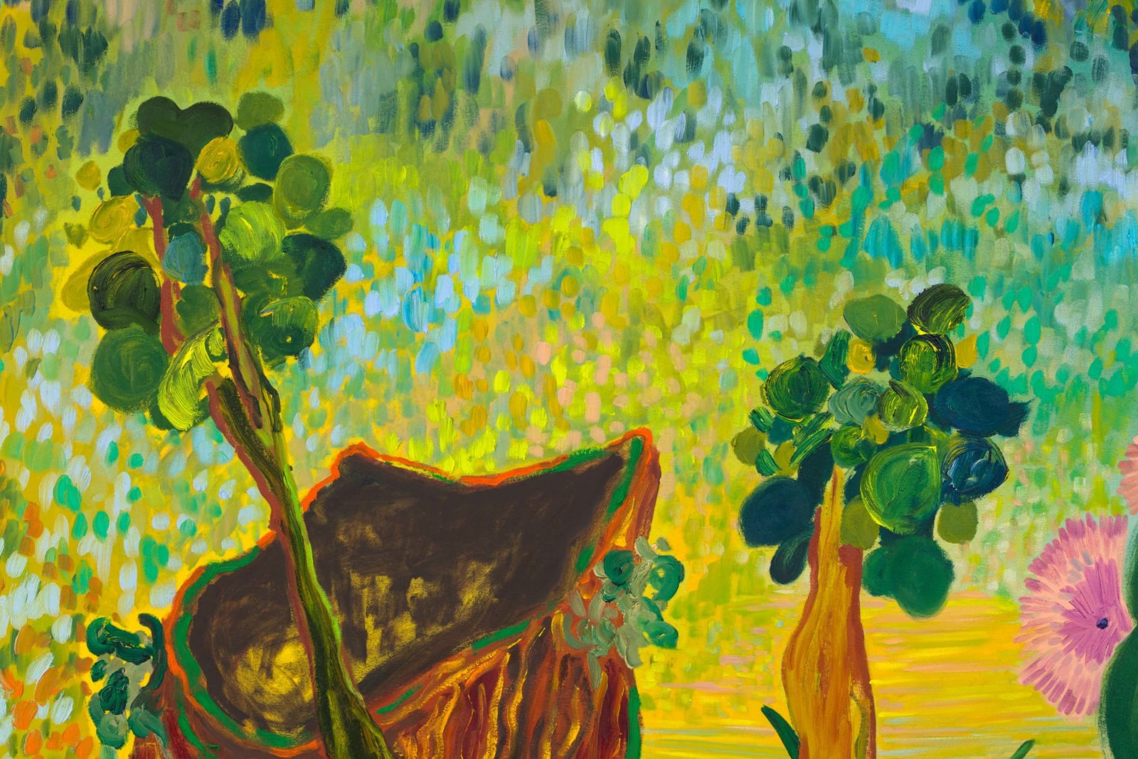 Shara Hughes, Growing Pains, 2022