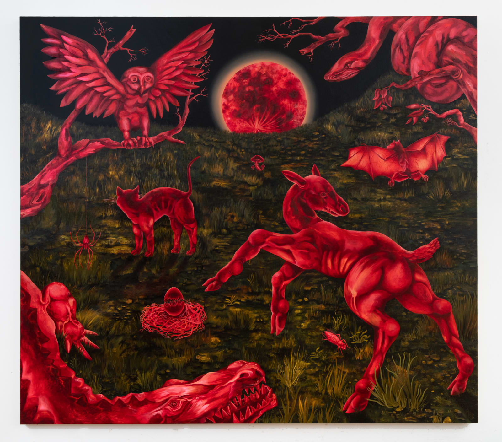 Kat Lyons, The Feast of Night (Hunter’s Moon), 2022