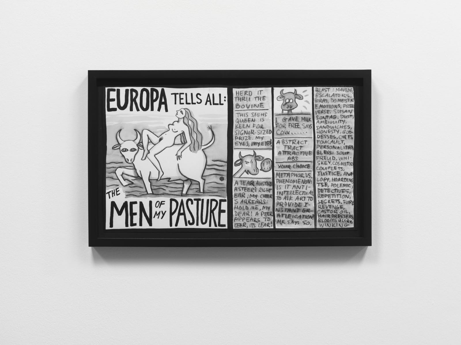 Mary Reid Kelley, Europa Tells All, 2014