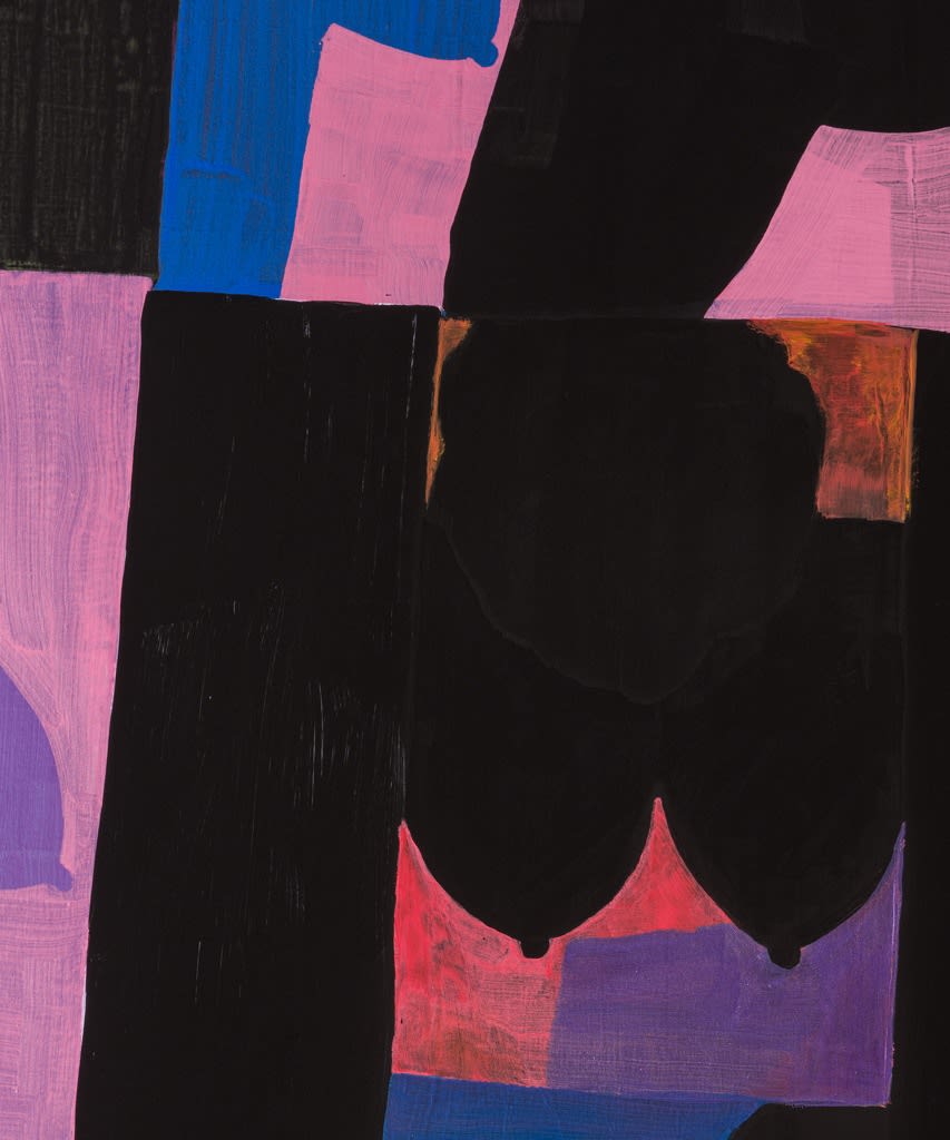 Sojourner Truth Parsons, Dark blue Bells IV, 2023-2024