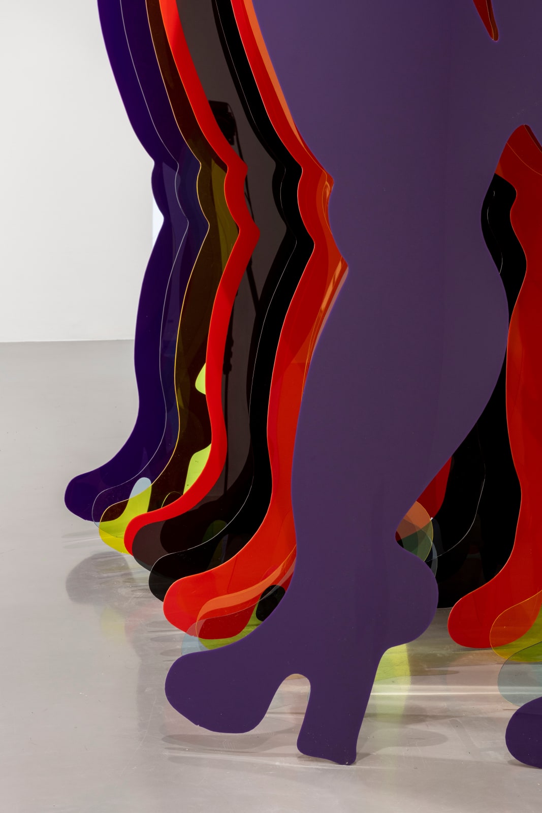 Tschabalala Self, Knock Knee, 2019