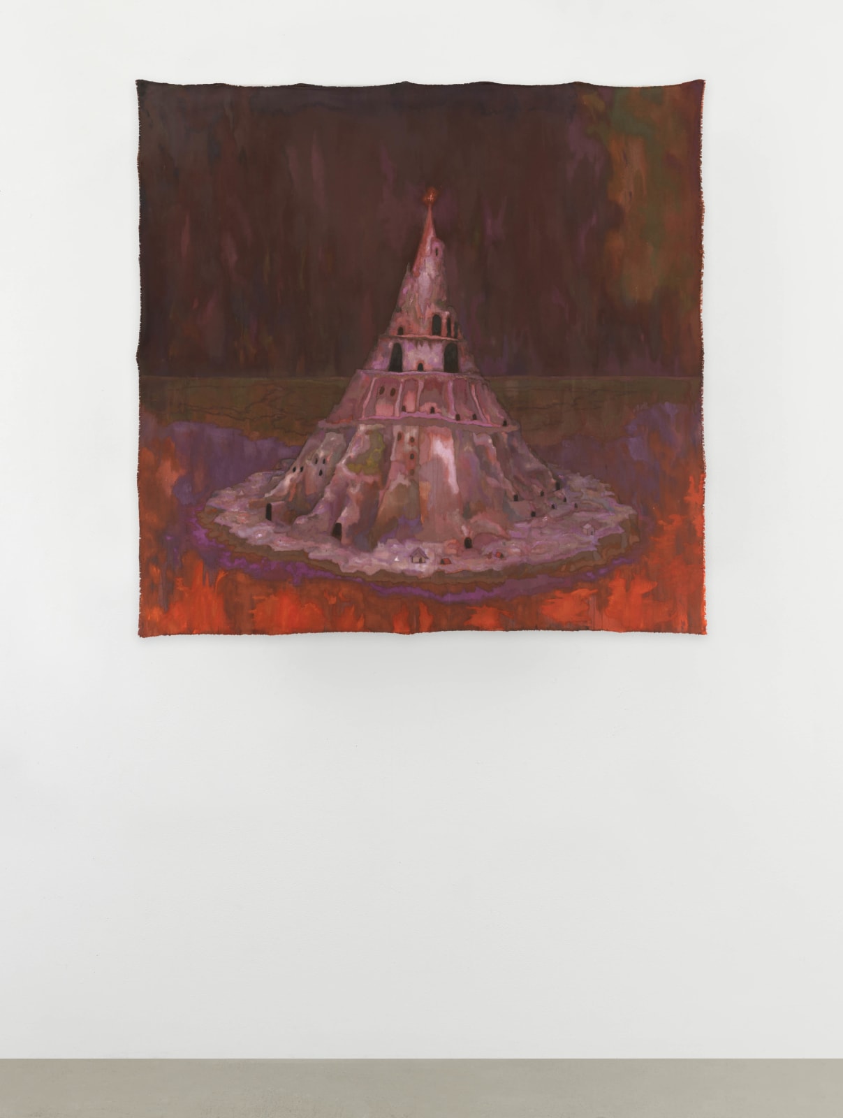 Sedrick Chisom, The Occidental Tower The Capitol Citadel of The Alt-Rightland was Naturally Situated Over a Lake of Fire, 2021