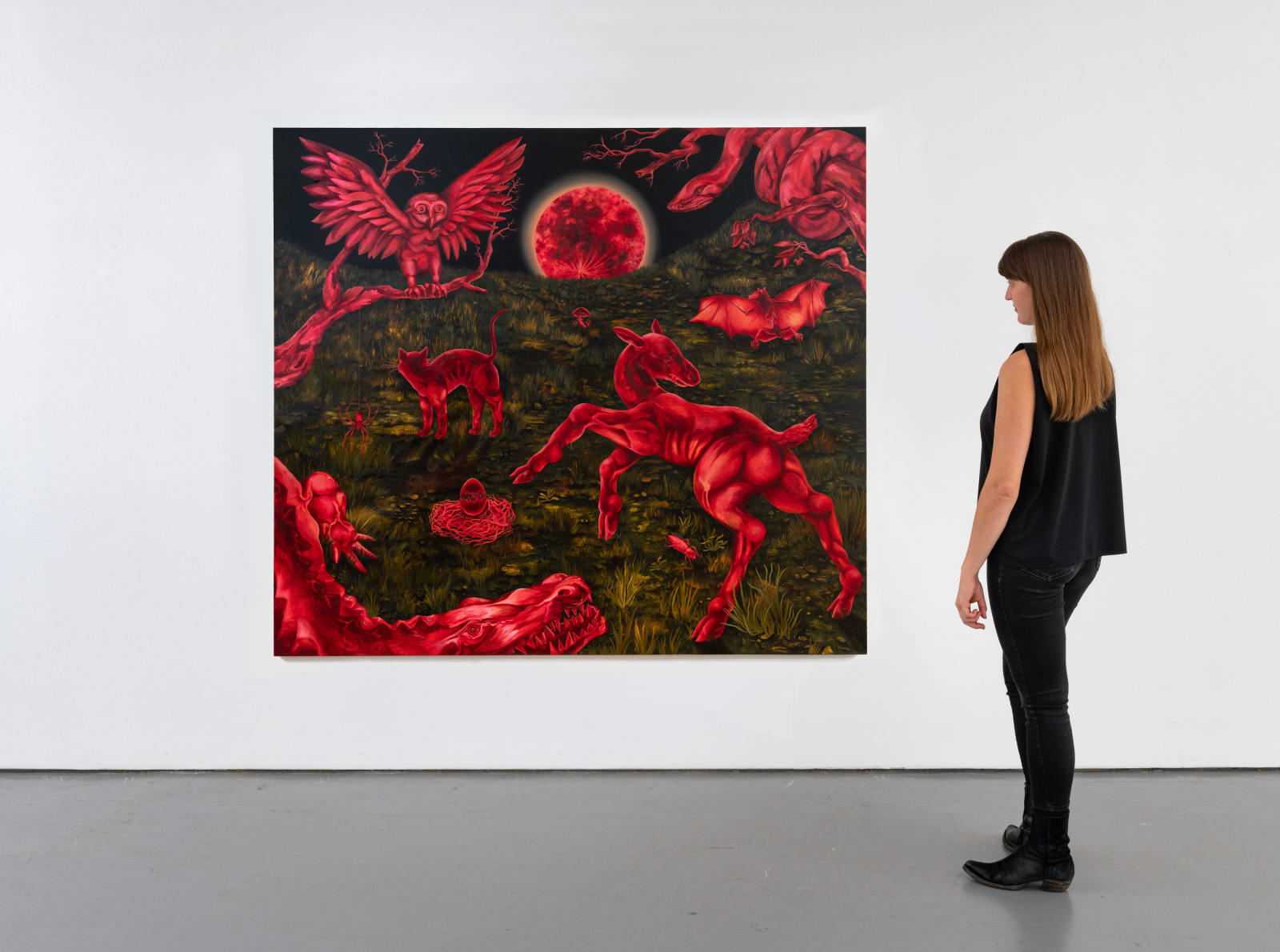 Kat Lyons, The Feast of Night (Hunter’s Moon), 2022