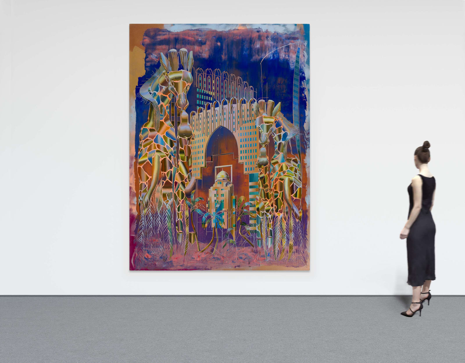Cui Jie, Ceramic Giraffe and The Ministry of Education and Higher Education, Qatar, 2023