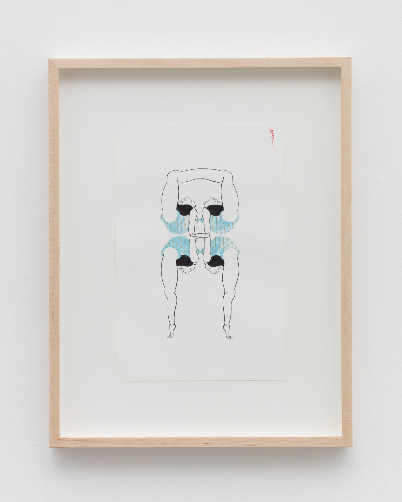 Hayv Kahraman, Bend Drawing 2, 2020