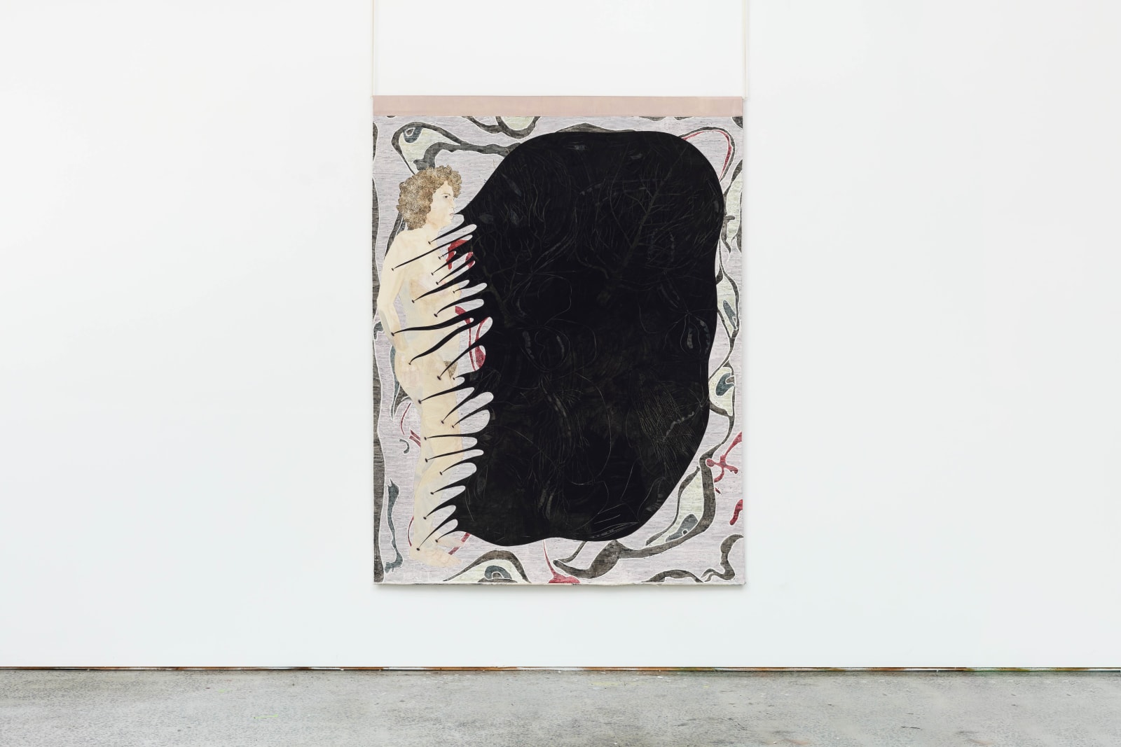 Helen Johnson, Filling holes with words, 2023