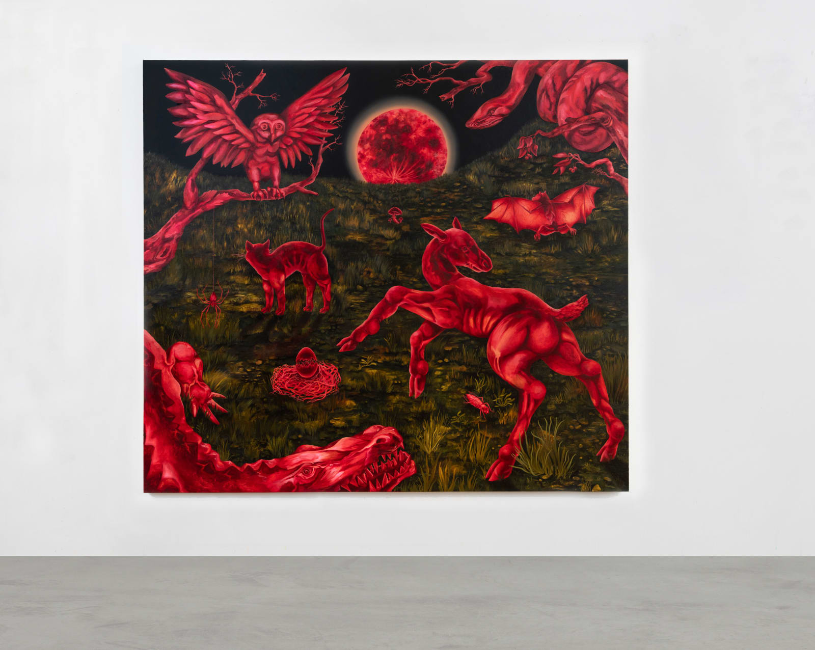 Kat Lyons, The Feast of Night (Hunter’s Moon), 2022