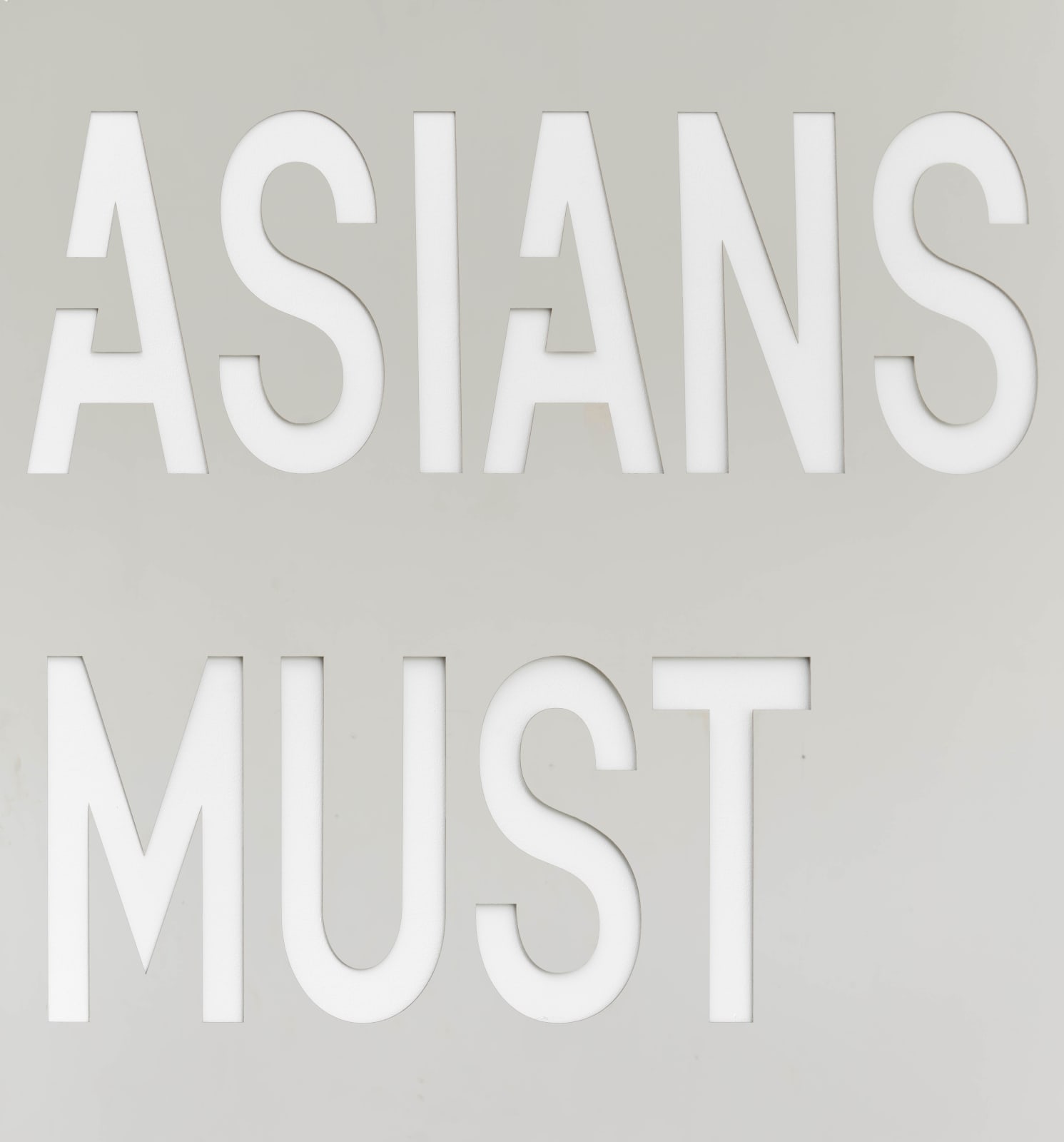 Rirkrit Tiravanija, untitled 2018 (asians must eat rice), 2018