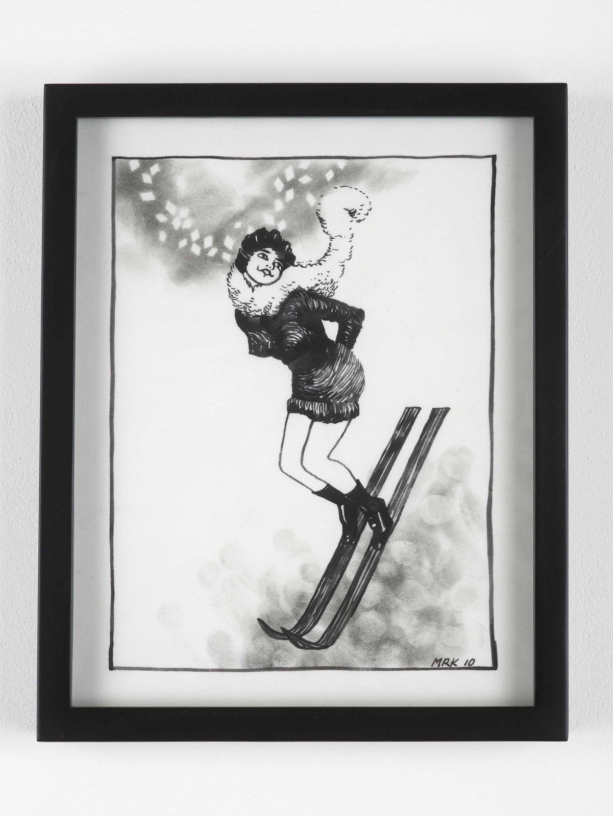 Mary Reid Kelley, Ski Girl, 2010