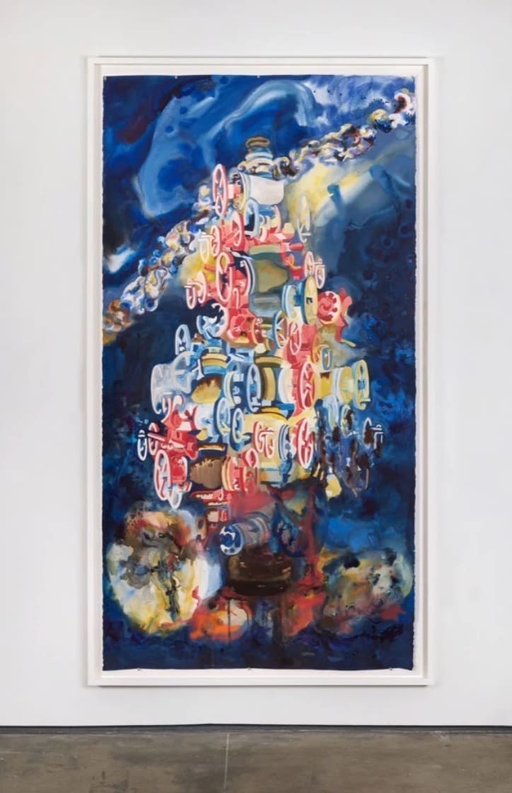 Shahzia Sikander, Sub Blues, 2019-2020