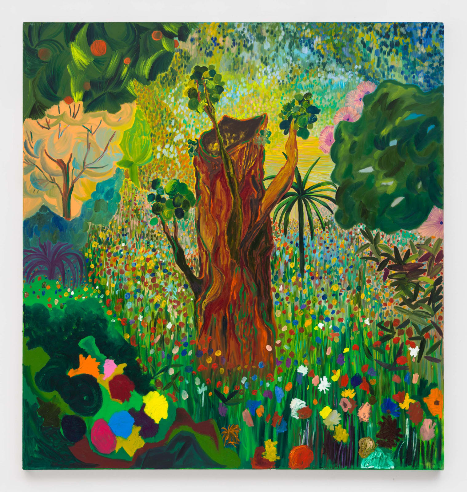 Shara Hughes, Growing Pains, 2022