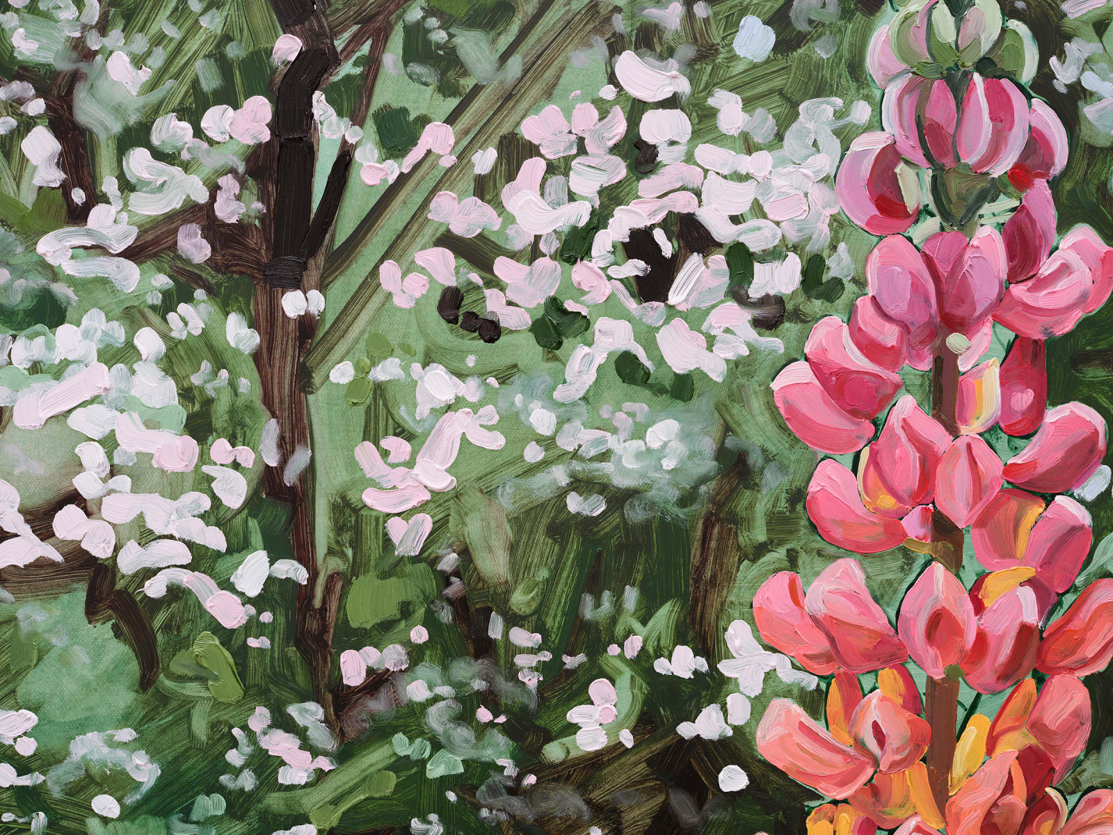 Jordan Casteel, Lupine, 2024