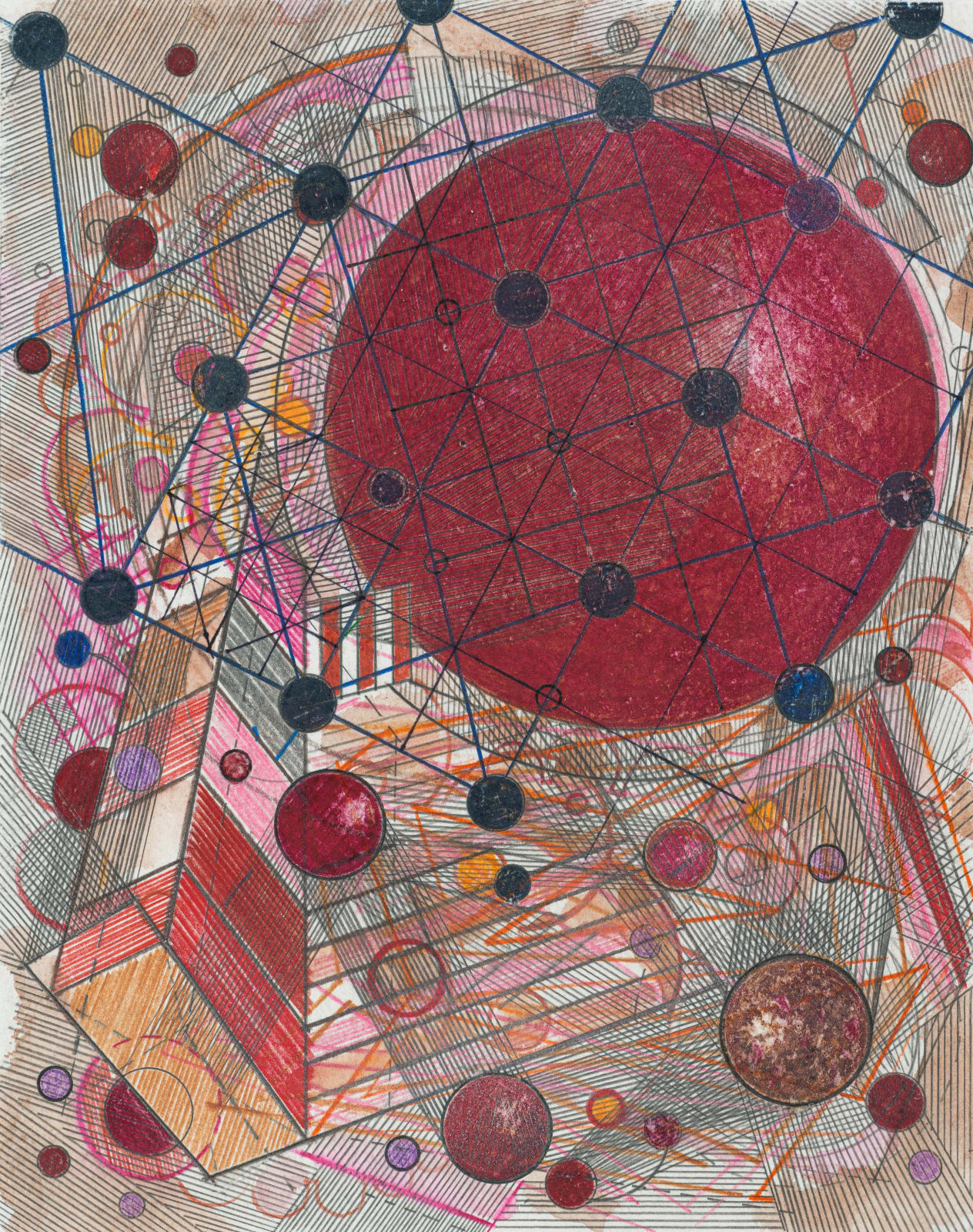 Robert Reed, Le Relais du Postillon Playground Red, 2002