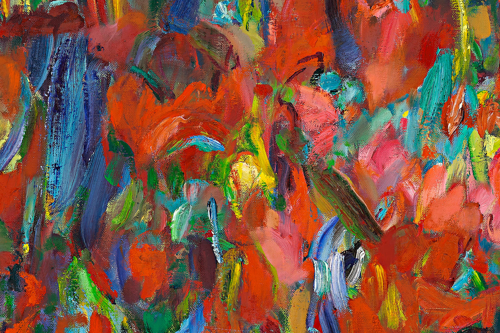 Sabine Moritz, Red, 2020