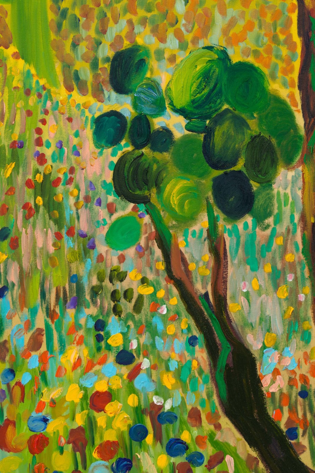 Shara Hughes, Growing Pains, 2022
