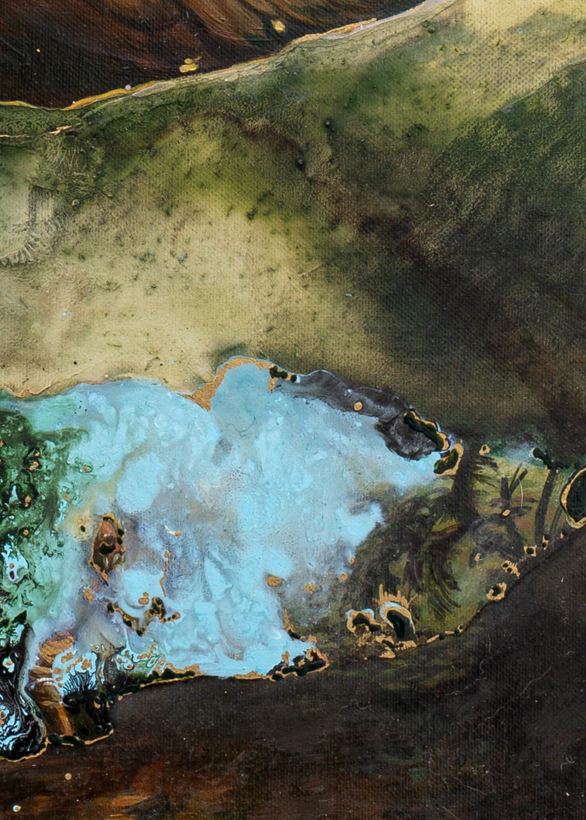 Rachel Rose, A mountainous landscape, 2022