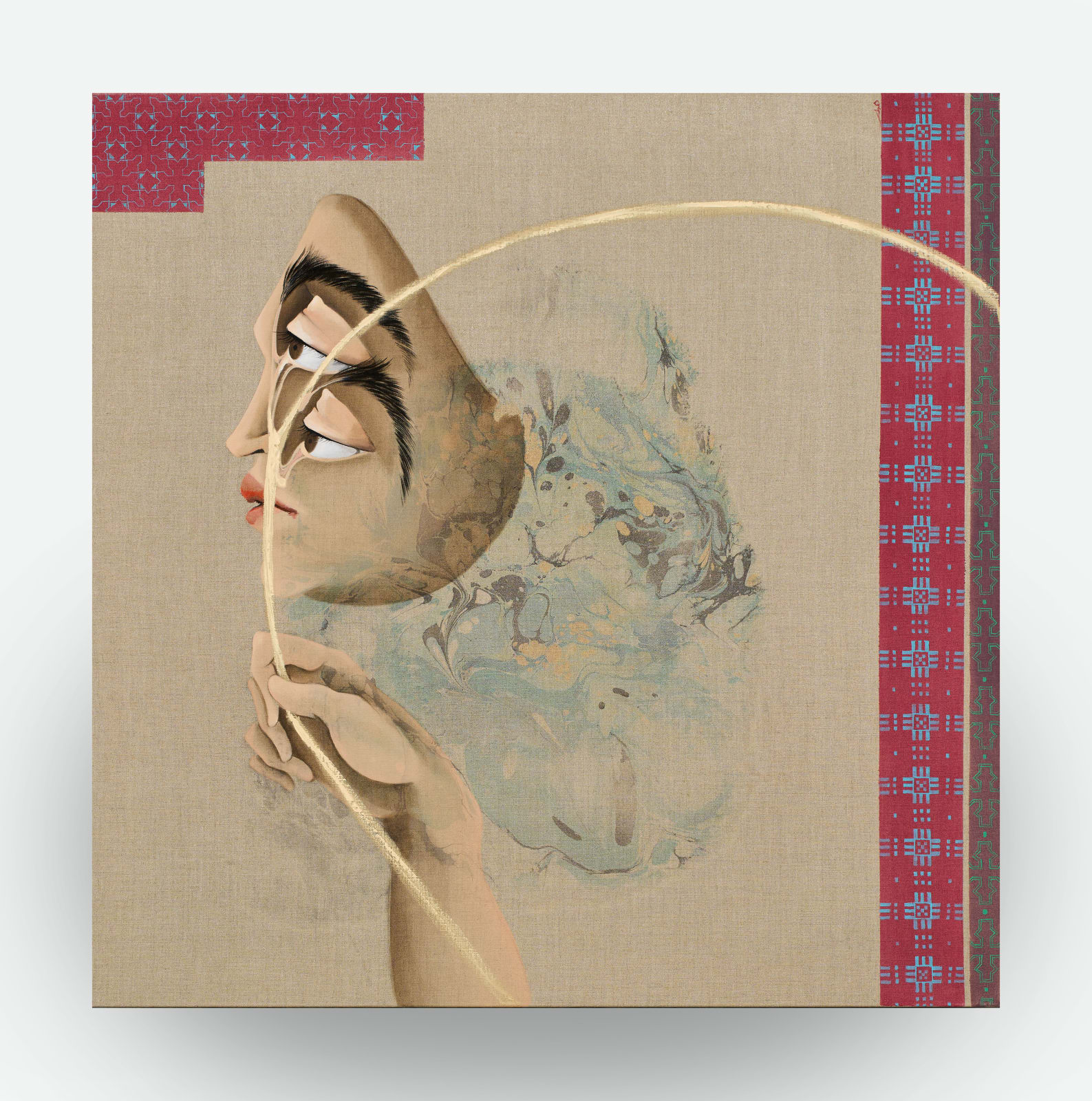 Hayv Kahraman, Look Me in the Eyes, No. 2, 2023
