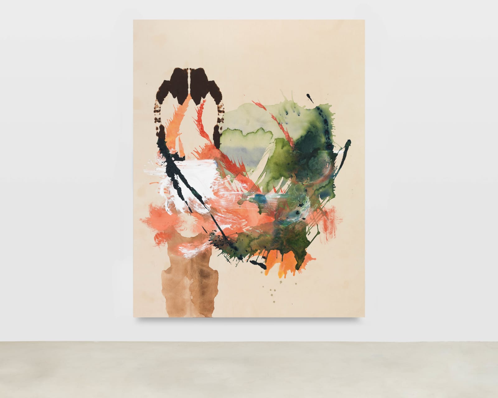 Elizabeth Neel, Double Wrangle, 2017