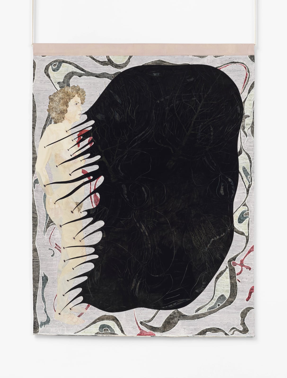 Helen Johnson, Filling holes with words, 2023