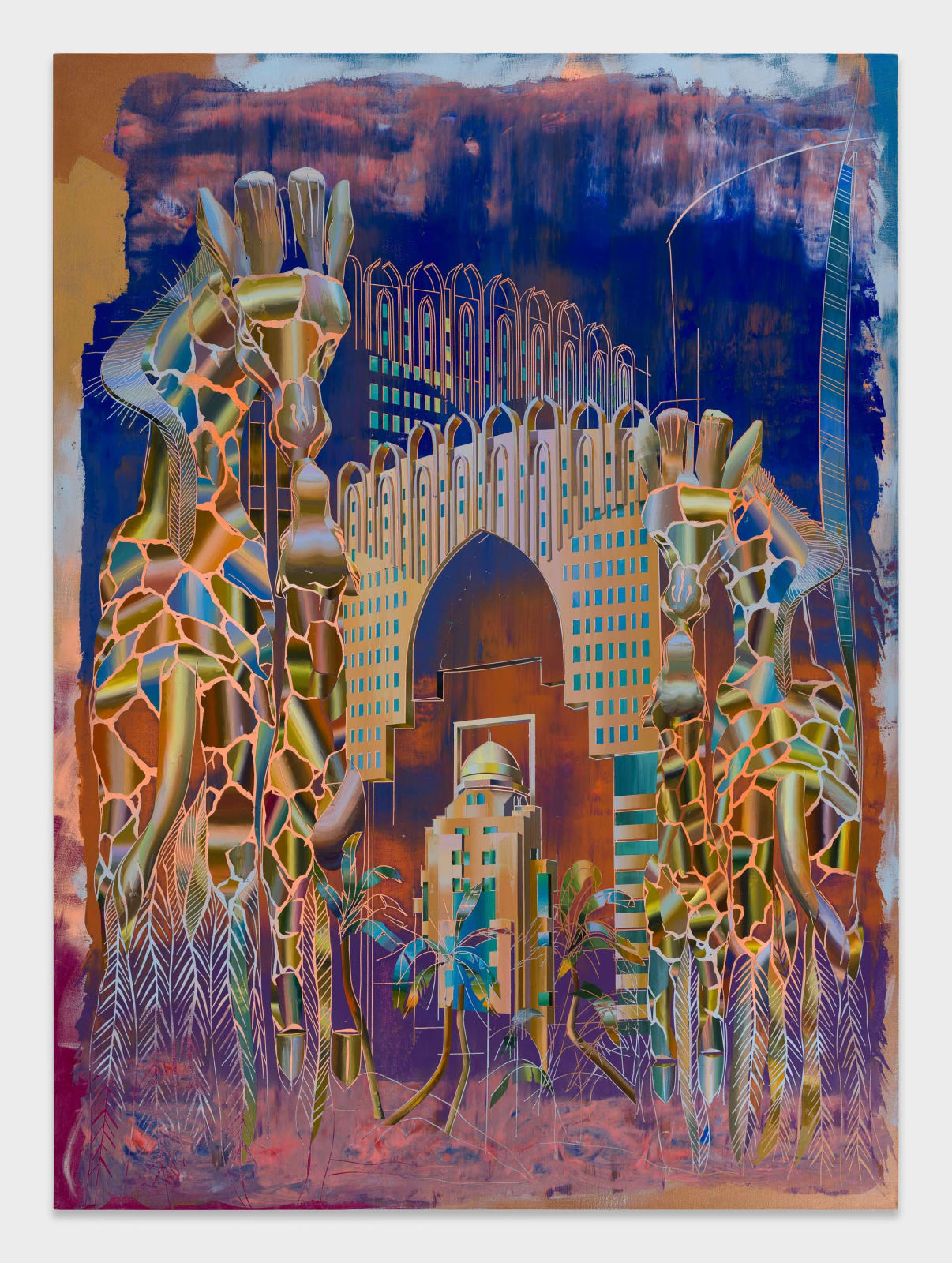 Cui Jie, Ceramic Giraffe and The Ministry of Education and Higher Education, Qatar, 2023