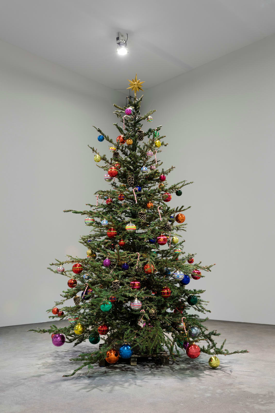 Philippe Parreno, Fraught Times: For Eleven Months of the Year it's an Artwork and in December it's Christmas (July), 2017