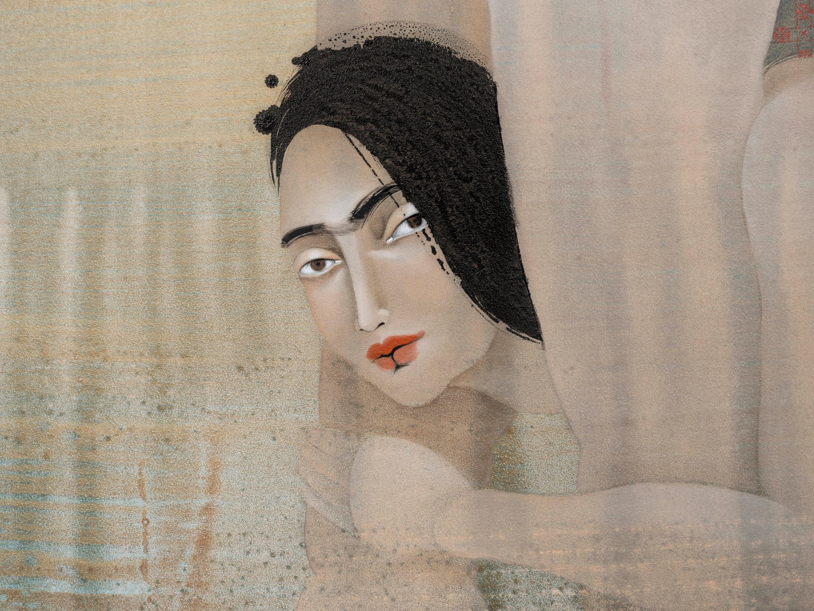 Hayv Kahraman, Back Fold, 2020