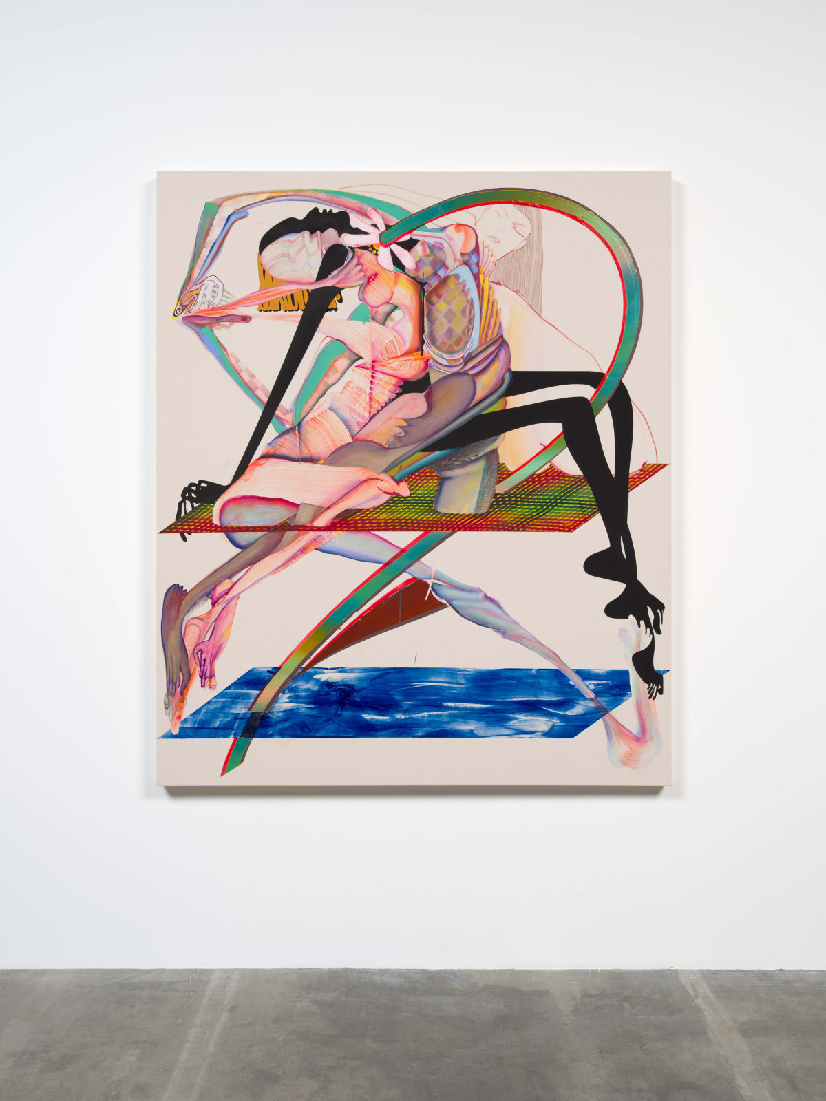 Christina Quarles, Lay All Yer Love on Me, 2021