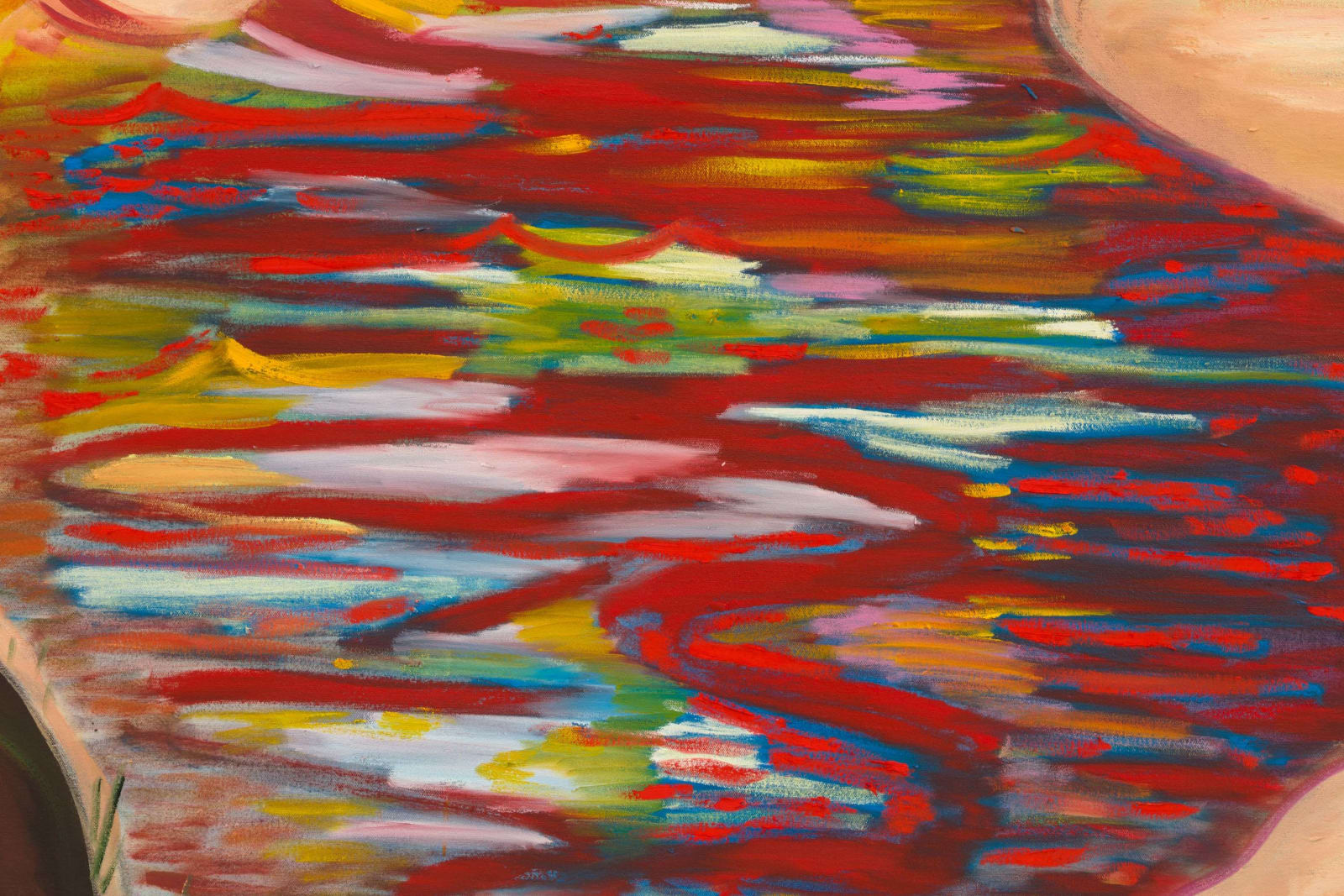 Shara Hughes, Collide, 2022