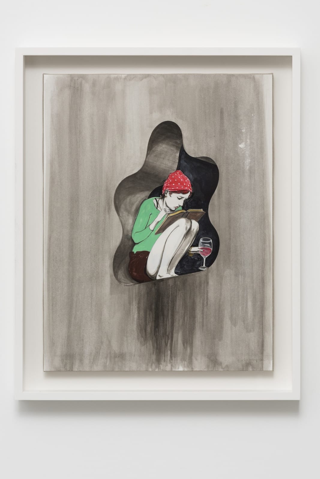 Charles Avery, Untitled (Girl in Window) second version, 2016