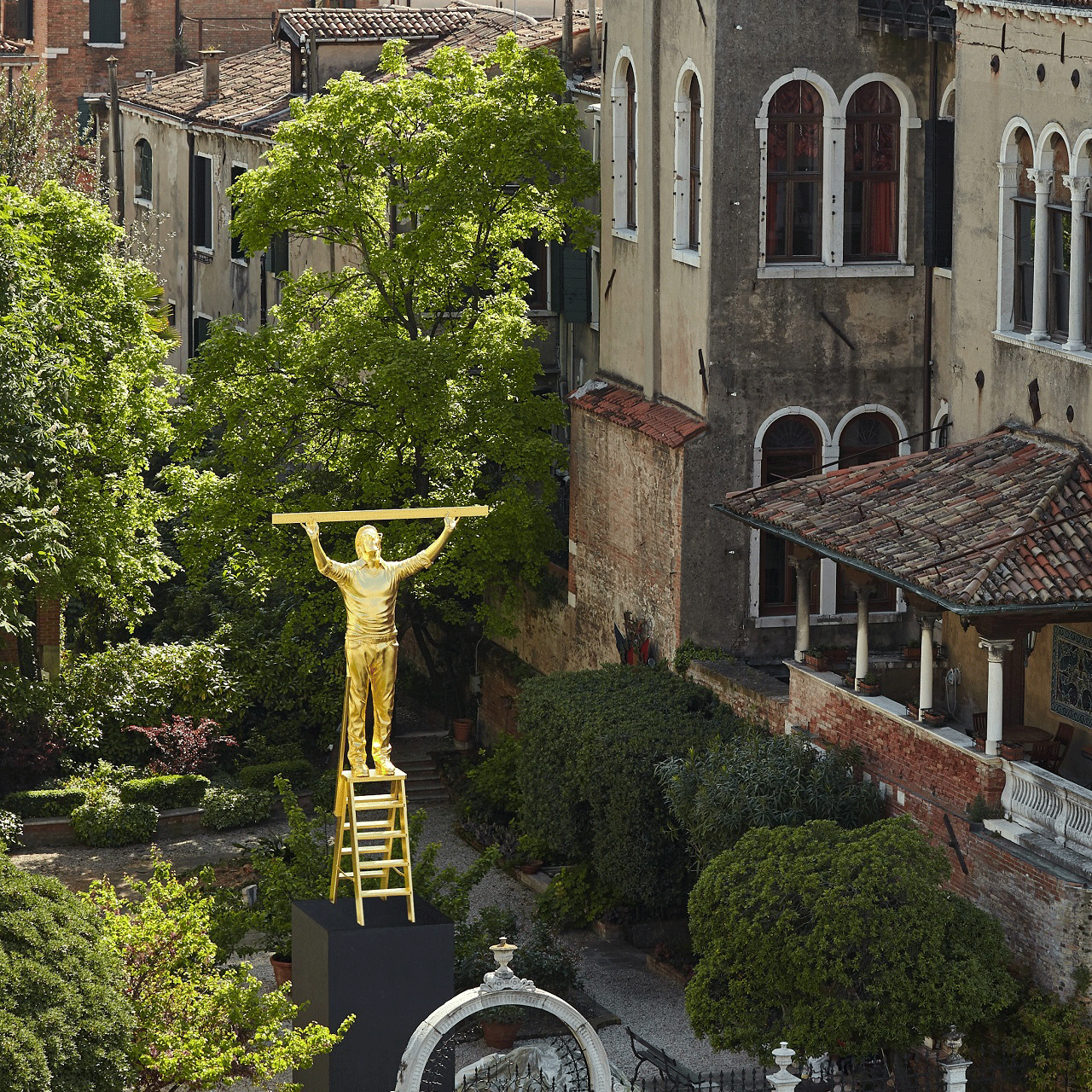 JAN FABRE, The Man Who Measures the Clouds , 1998